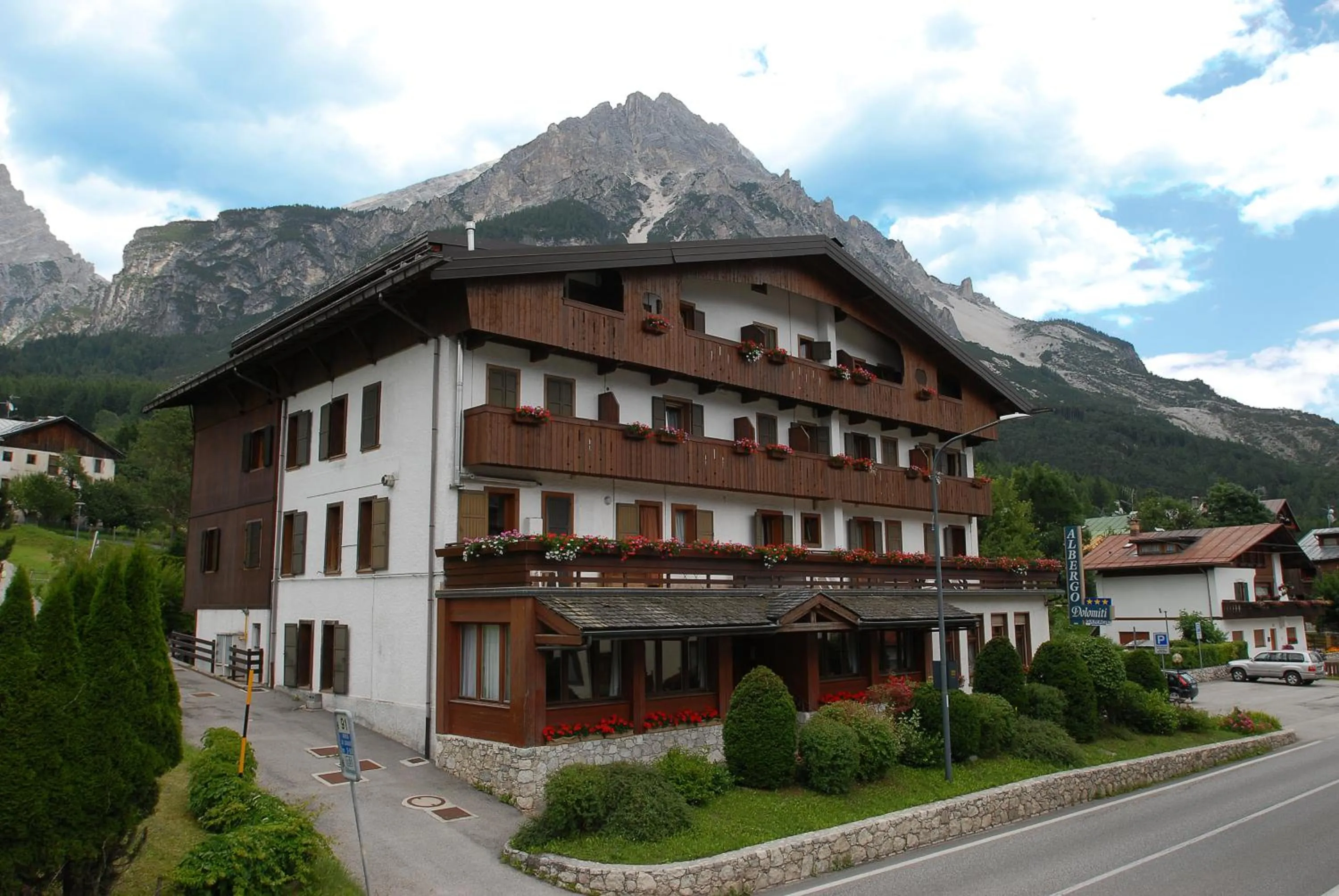 Property building in Hotel Albergo Dolomiti