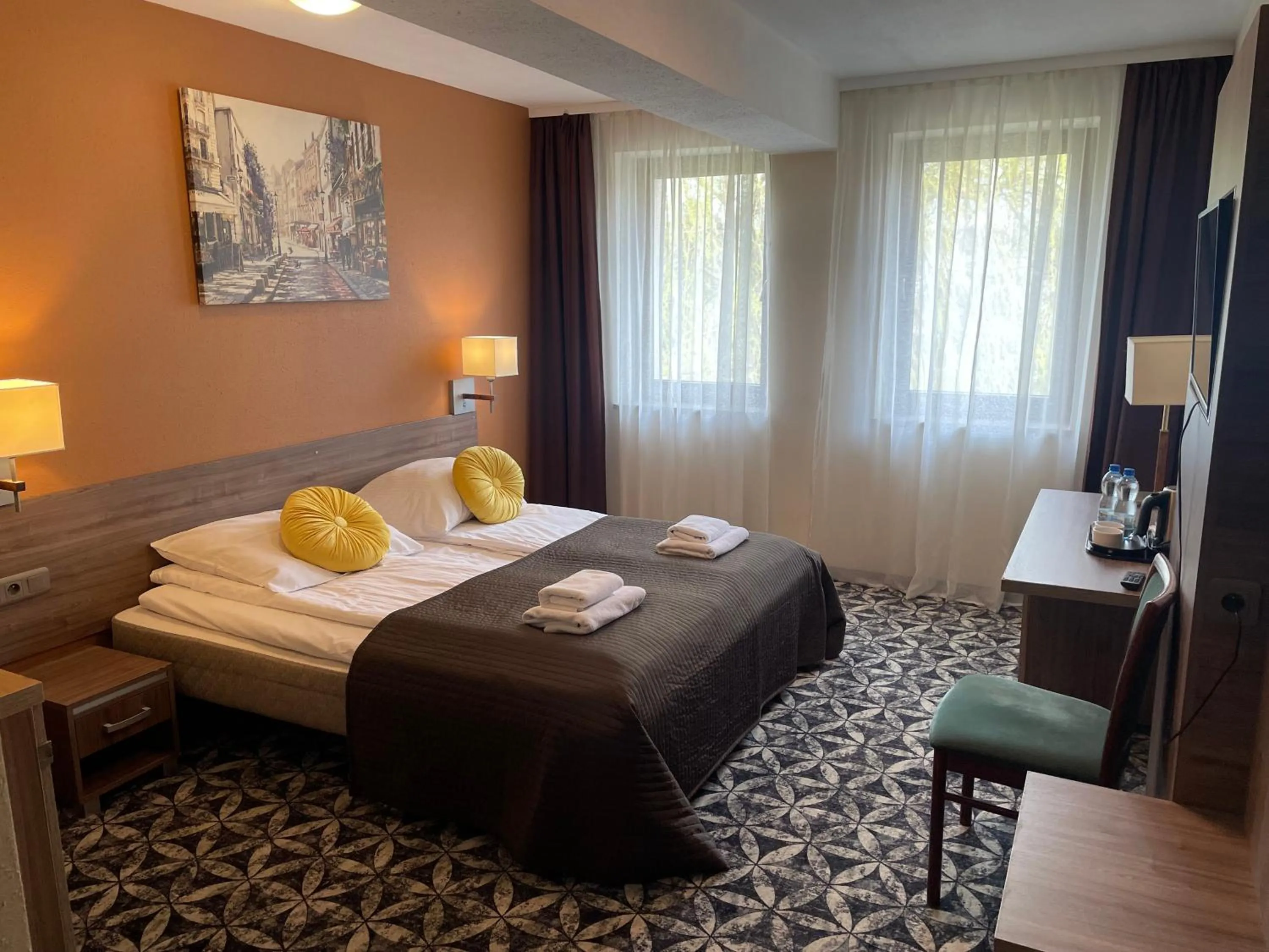 Bed in Hotel Zakliki