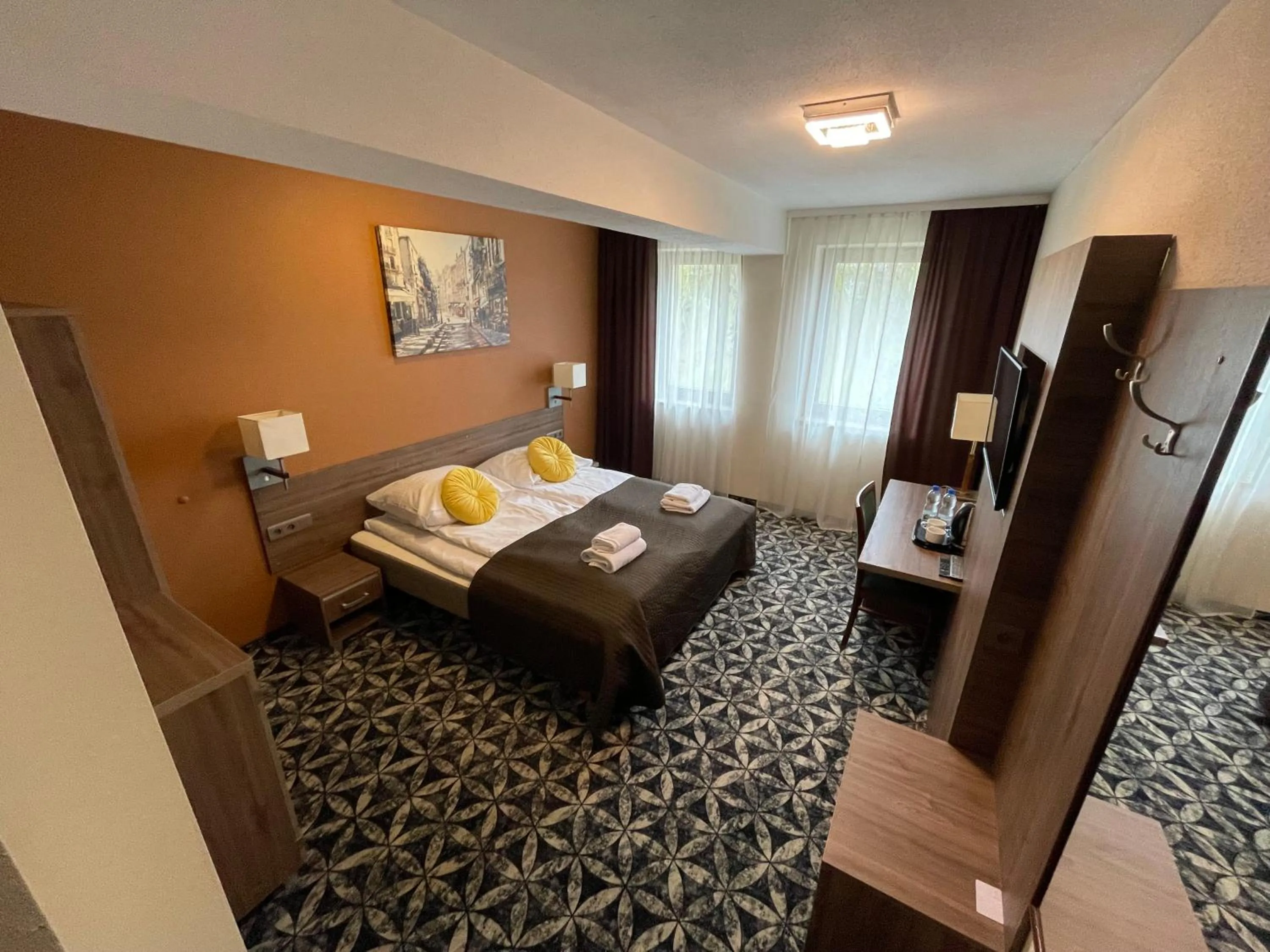 Bed in Hotel Zakliki