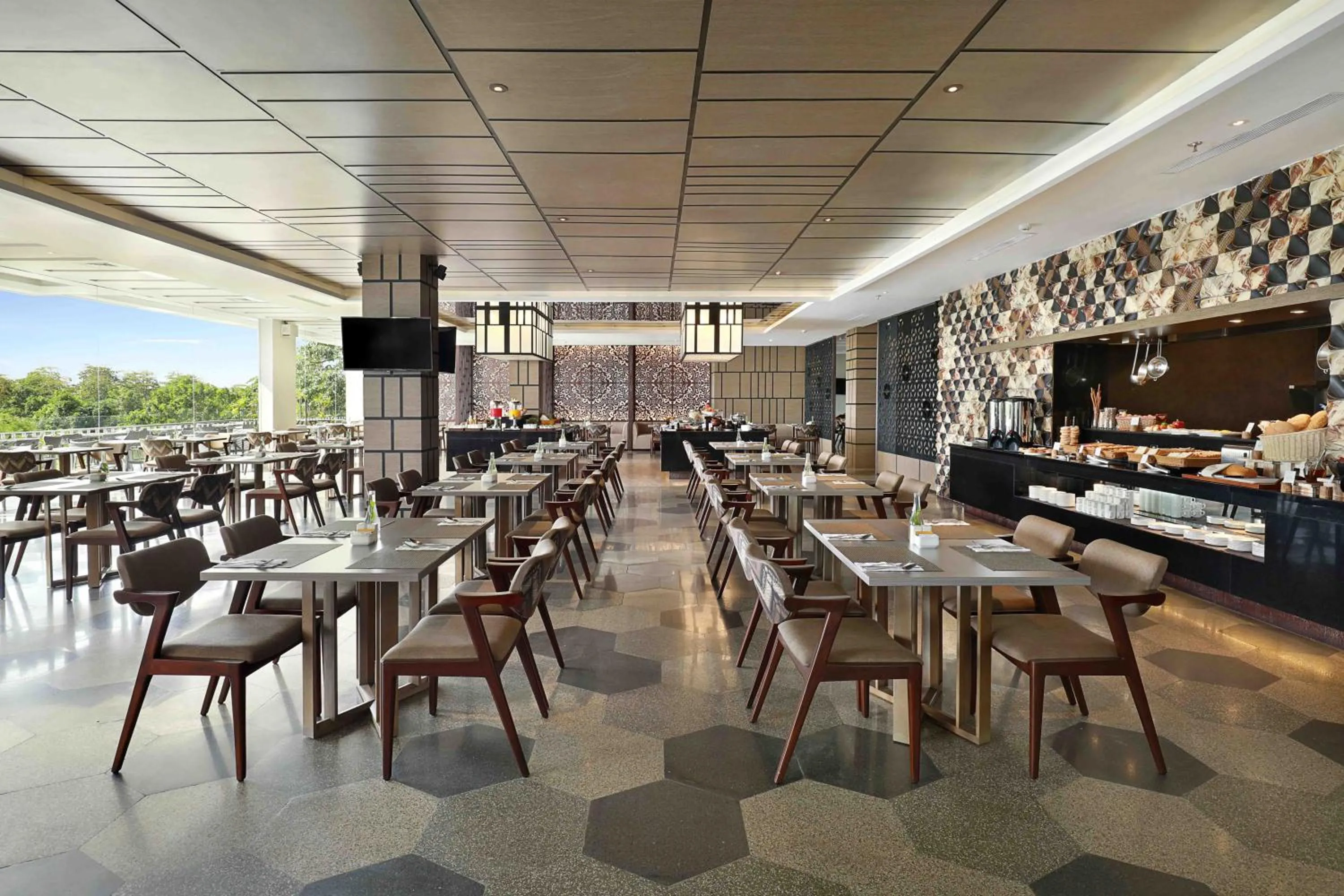 Restaurant/places to eat in Swiss-Belresort Pecatu