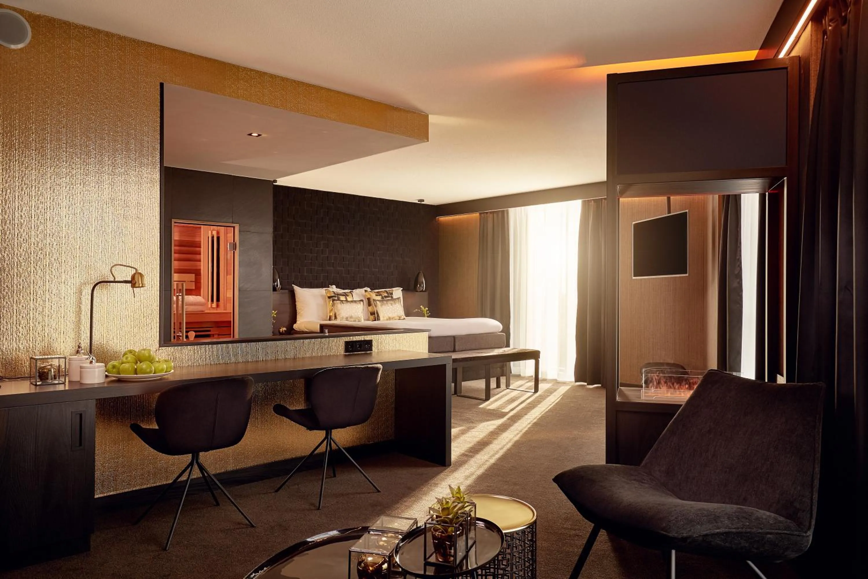 Seating area in Van der Valk Hotel Groningen-Hoogkerk