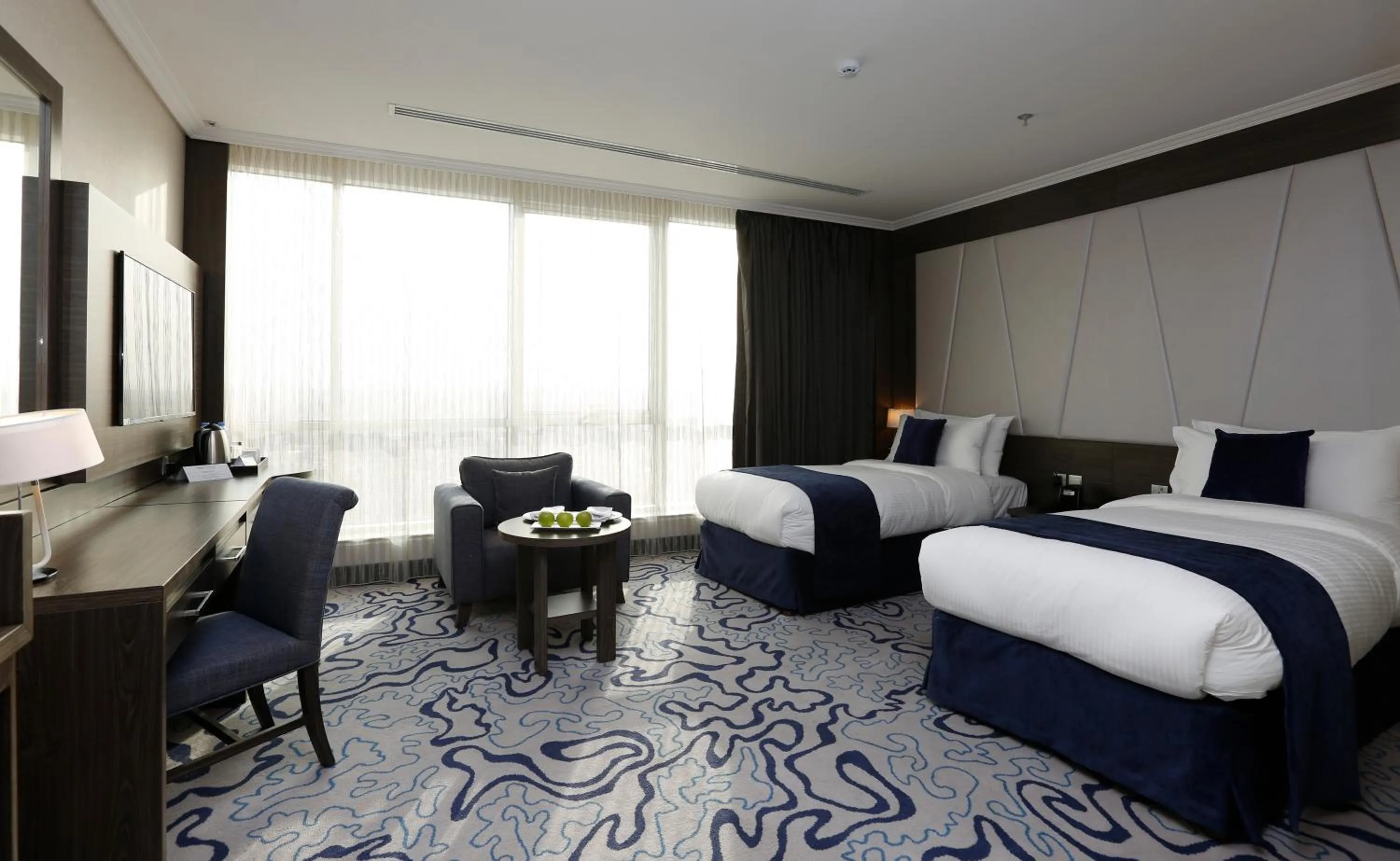 Photo of the whole room, Bed in Swiss Flora Royal Hotel Riyadh