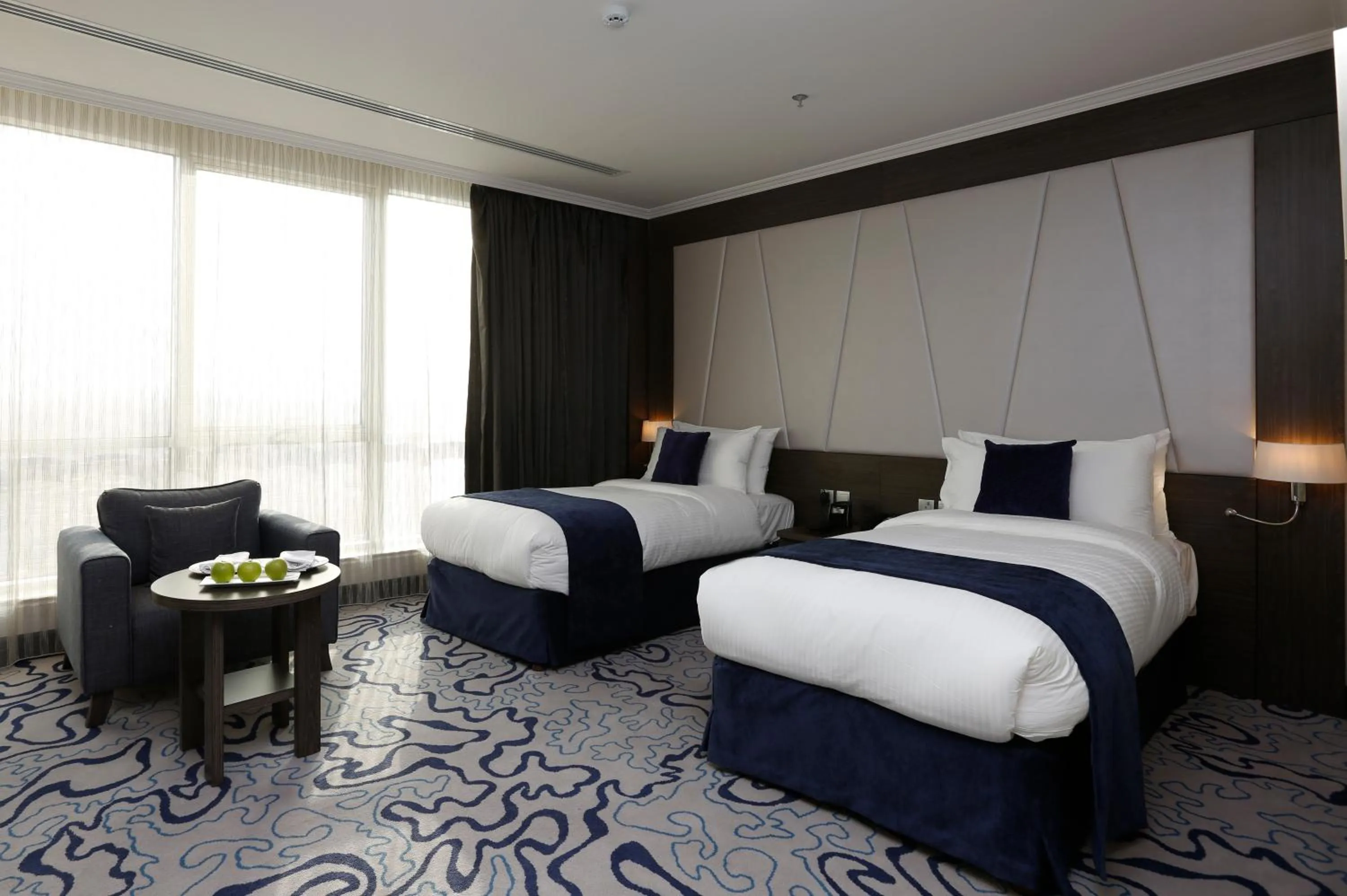 Bed in Swiss Flora Royal Hotel Riyadh