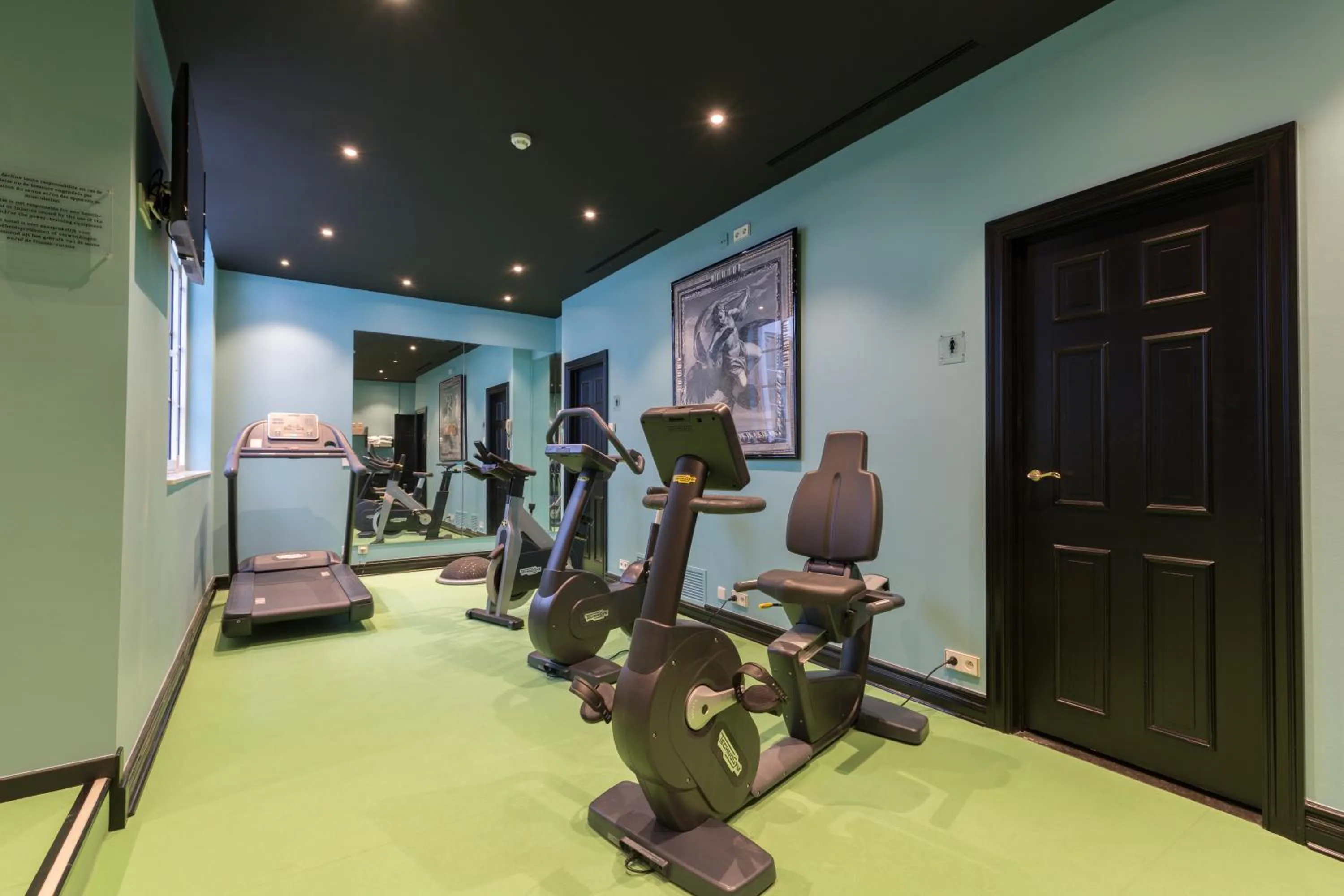 Fitness centre/facilities in Stanhope Hotel by Thon Hotels
