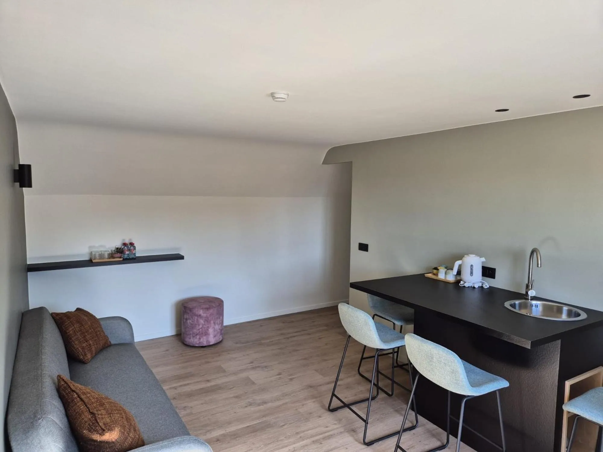 Living room in Hotel Augustyn Brugge