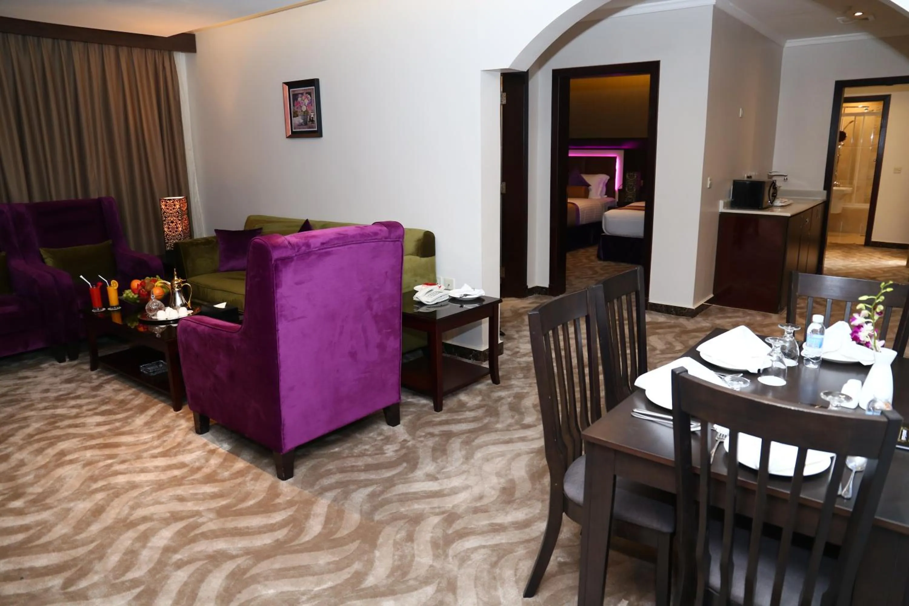 Living room in Golden Bujari Hotel Al Khobar