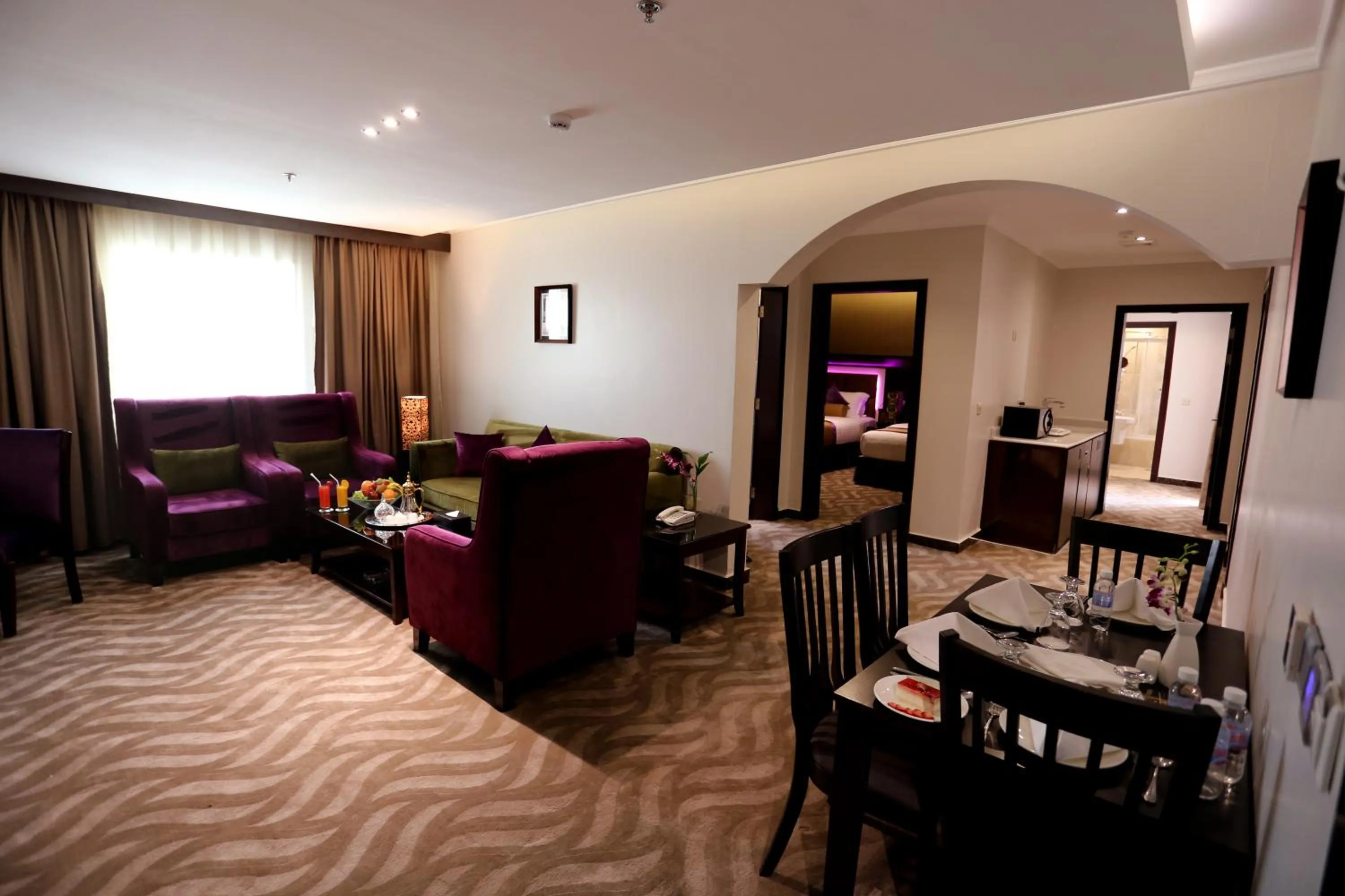 Living room in Golden Bujari Hotel Al Khobar