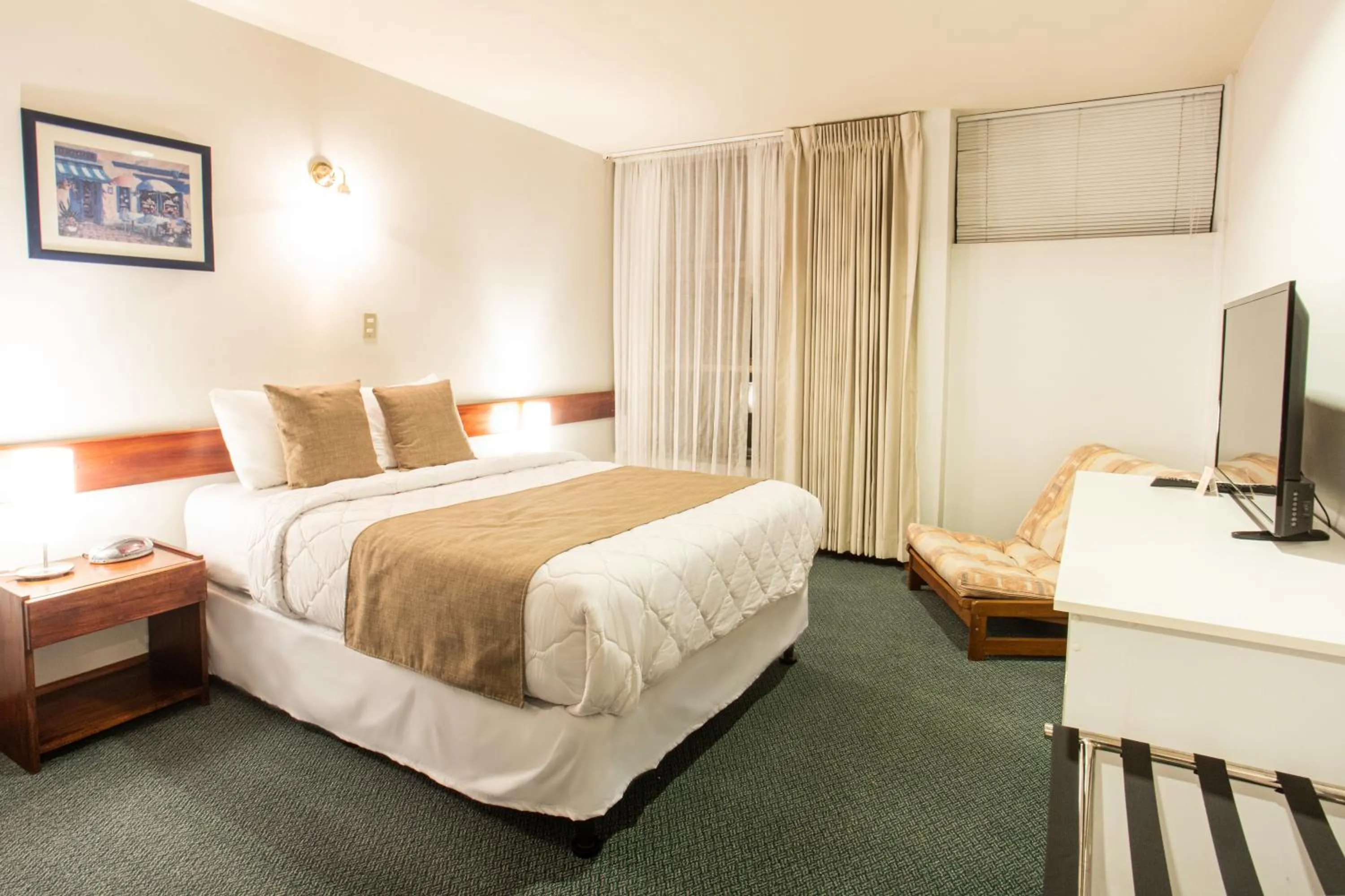 Decorative detail, Bed in Apartotel Tairona