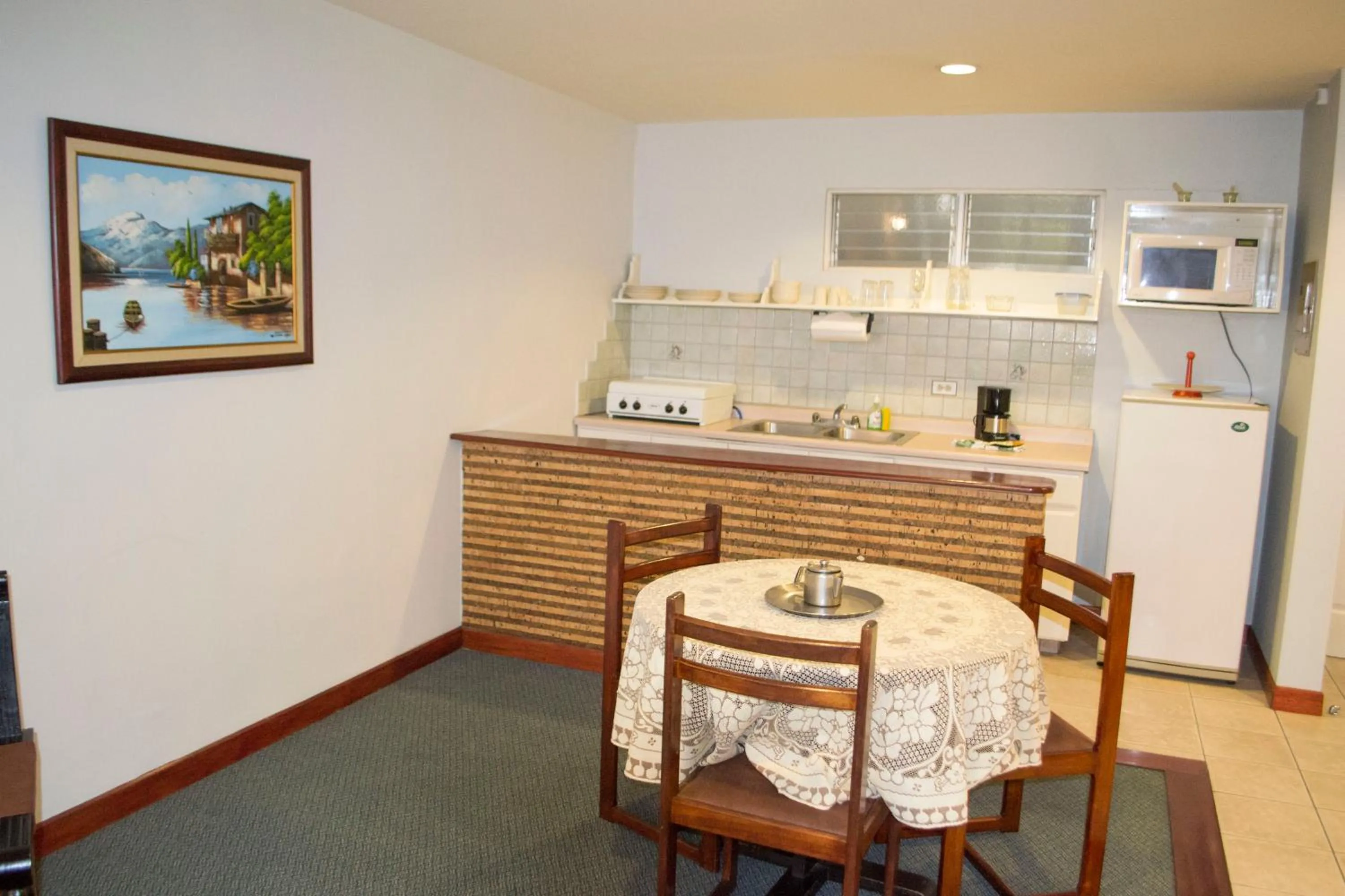 Kitchen or kitchenette in Apartotel Tairona