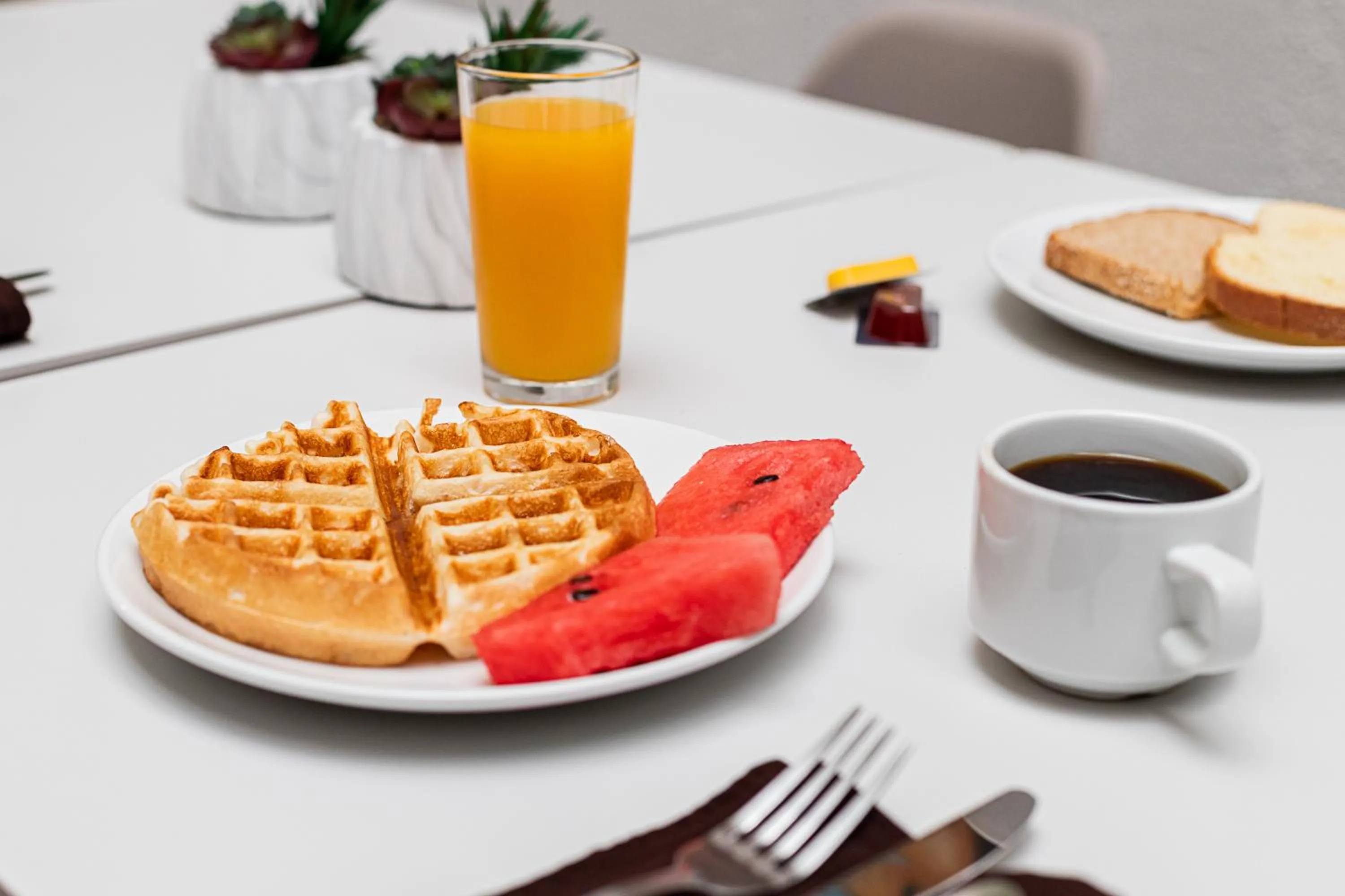 Breakfast in Apartotel Tairona