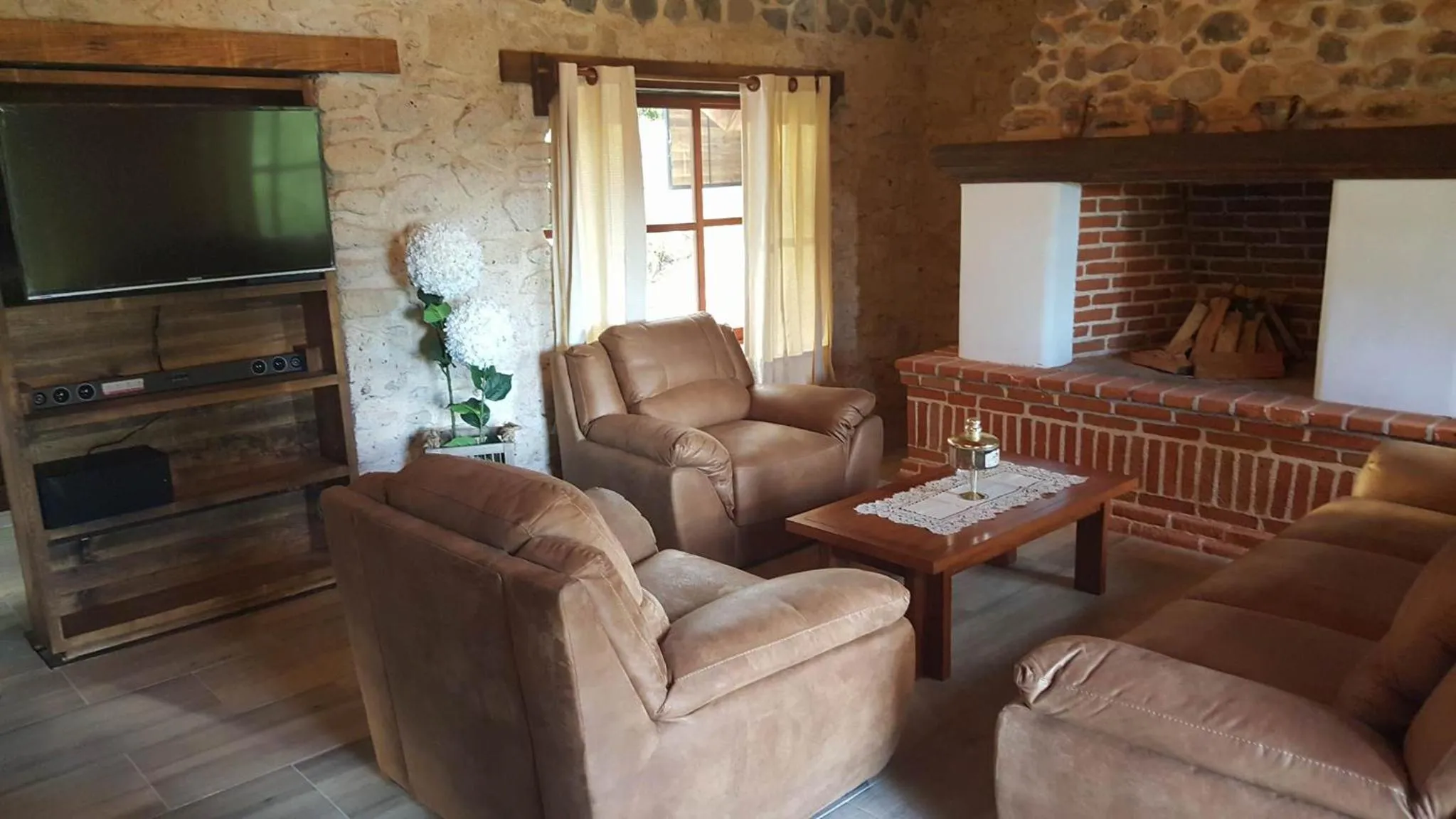 Living room in La Mora Casa de Campo