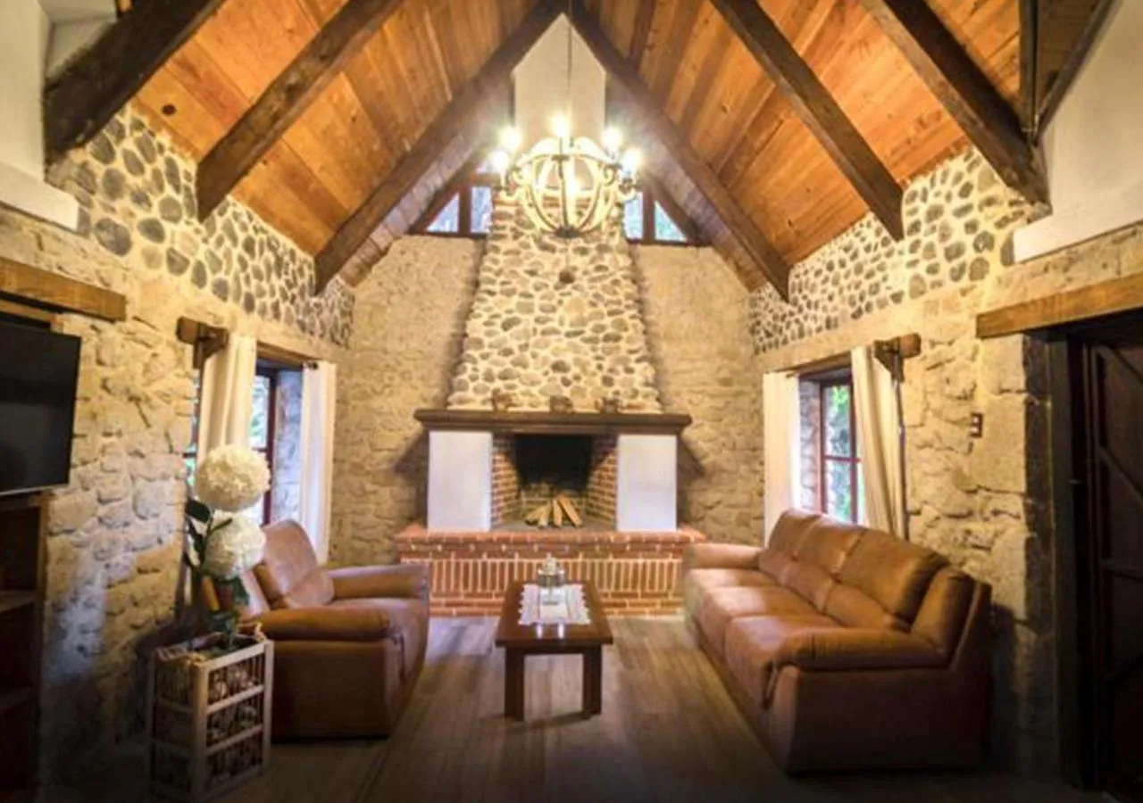 Living room in La Mora Casa de Campo