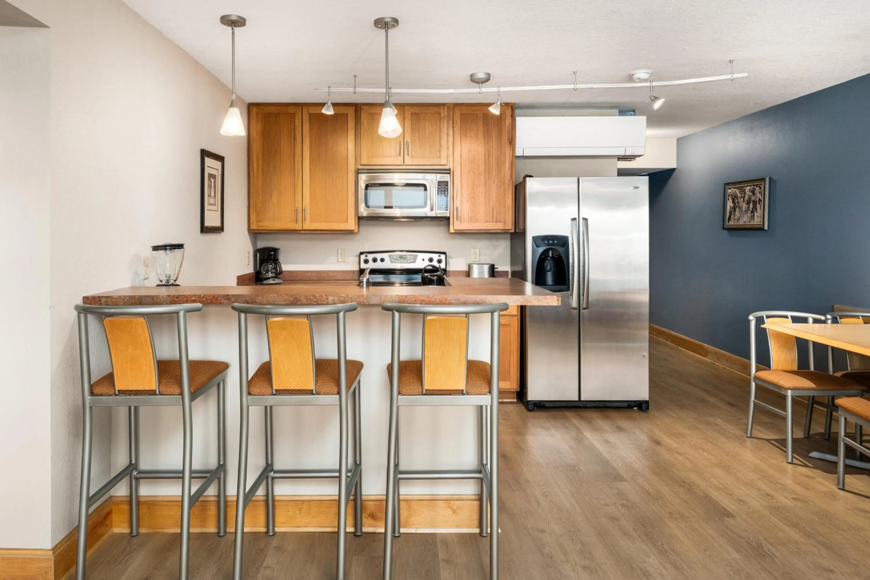 kitchen in East Bay Suites