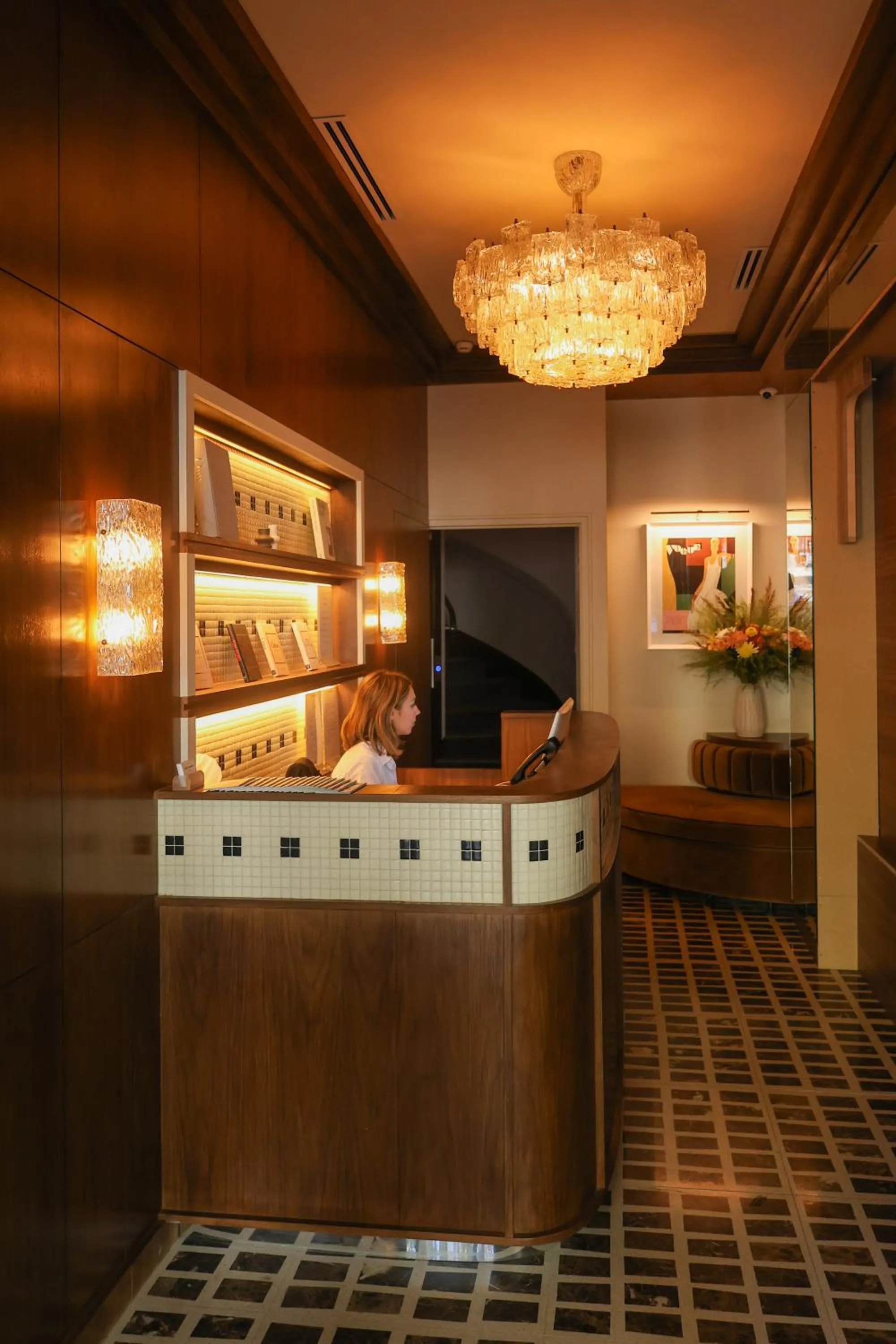 Lobby or reception in Hôtel d'Argenson