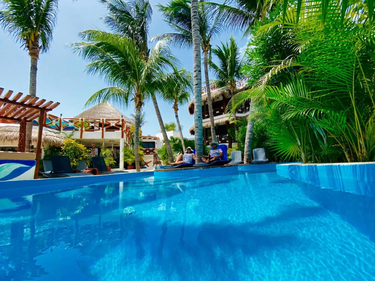 Swimming pool in Hotel Para Ti - Adults Only