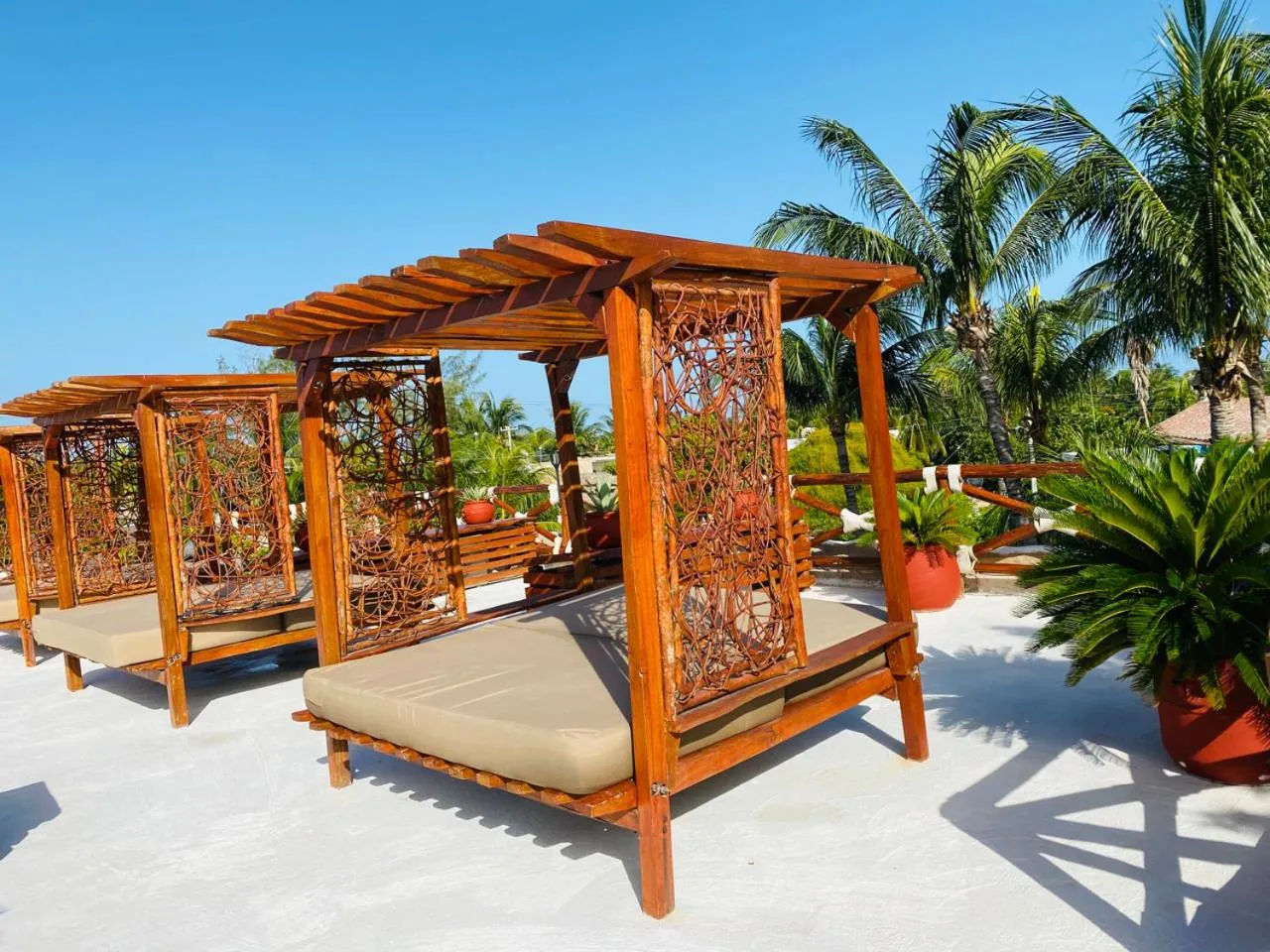 Balcony/Terrace in Hotel Para Ti - Adults Only