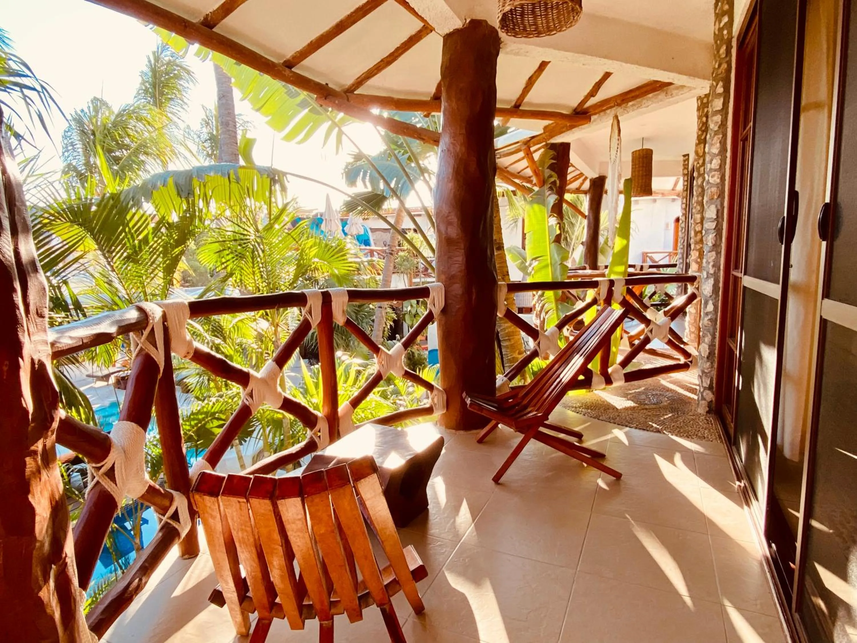 Balcony/Terrace in Hotel Para Ti - Adults Only