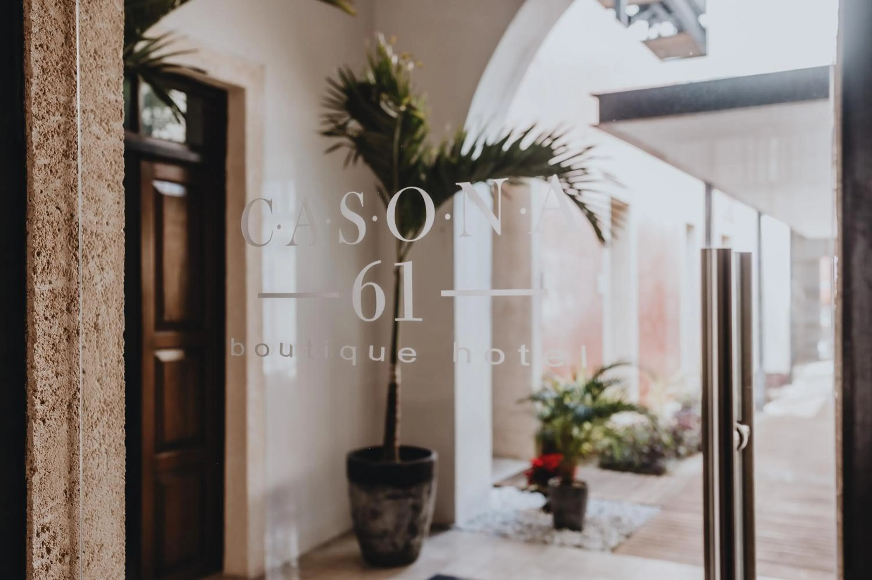 Facade/entrance in Casona 61 Boutique Hotel Mérida