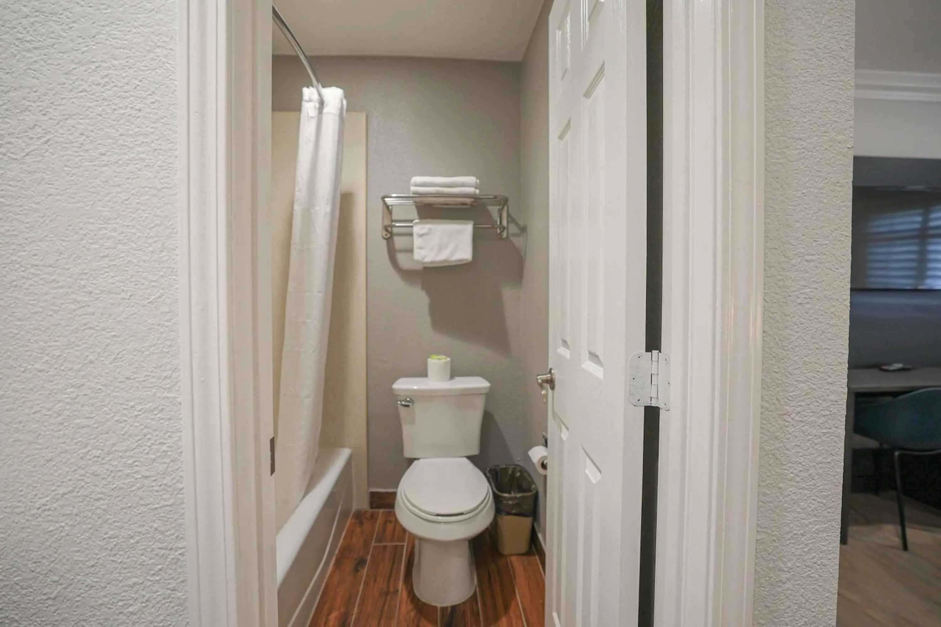 Bathroom in Motel 6, Tustin, Orange County-CA