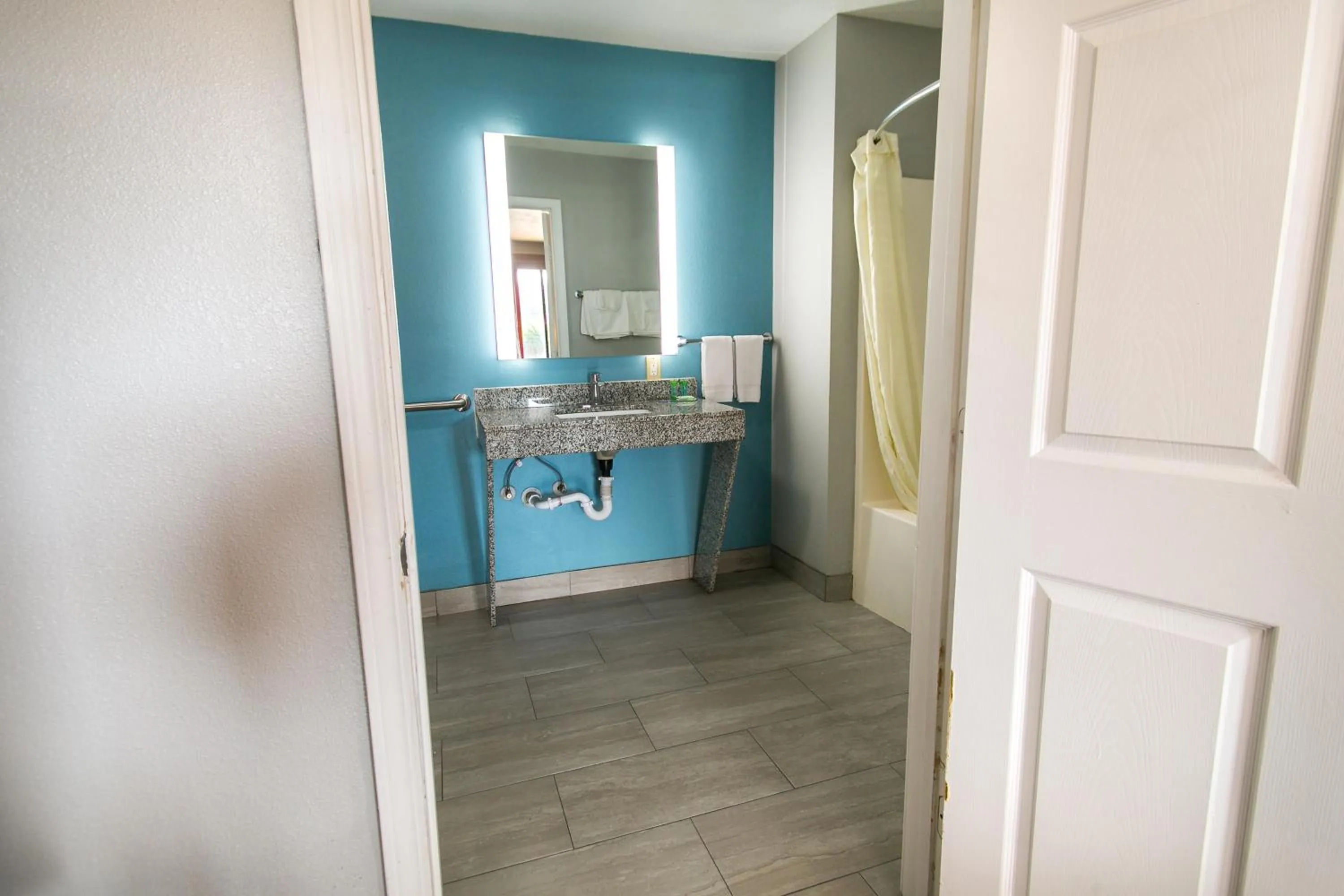 Bathroom in Jubilee Inn