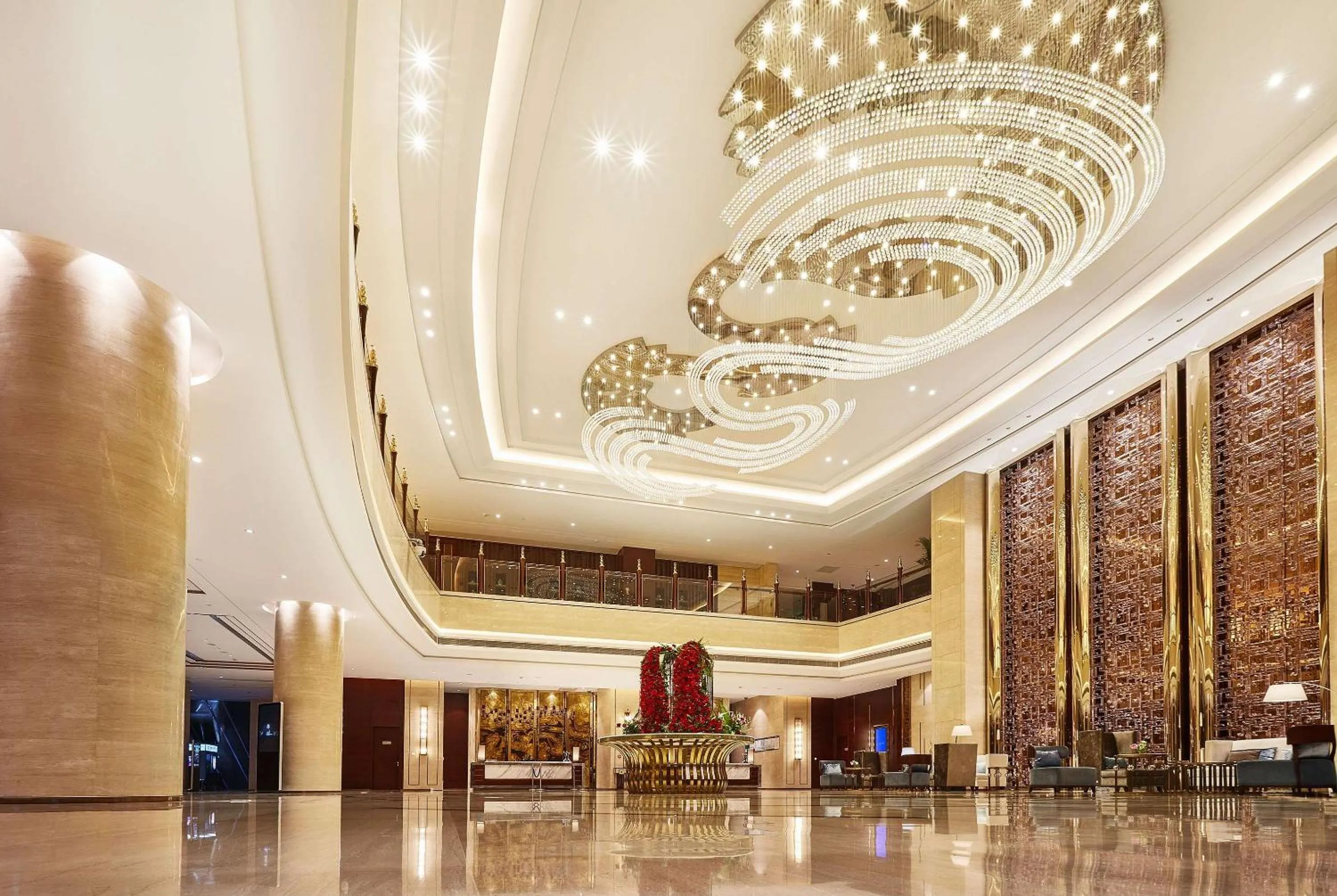 Lobby or reception in Wyndham Jingzhou