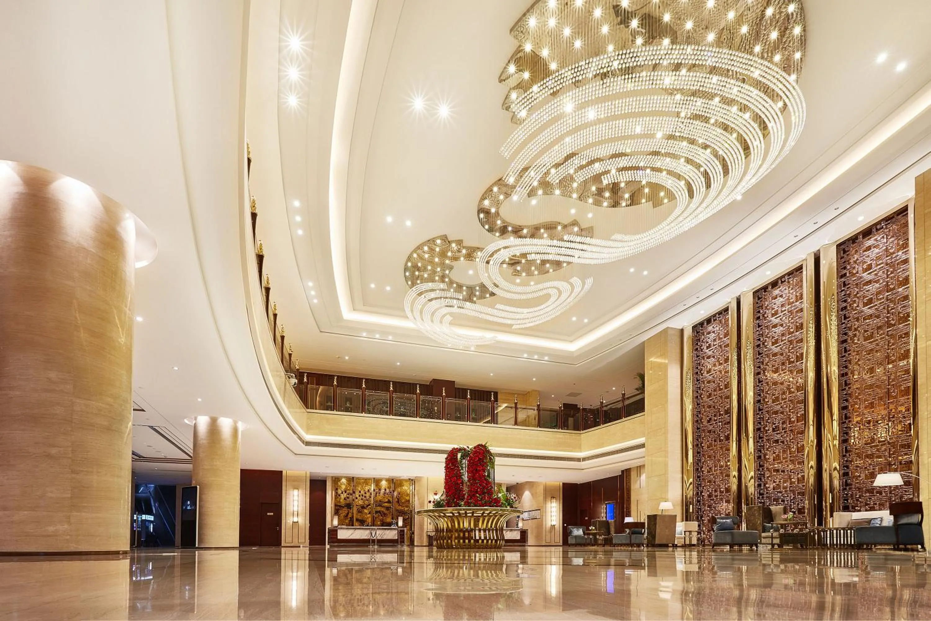 Lobby or reception in Wyndham Jingzhou
