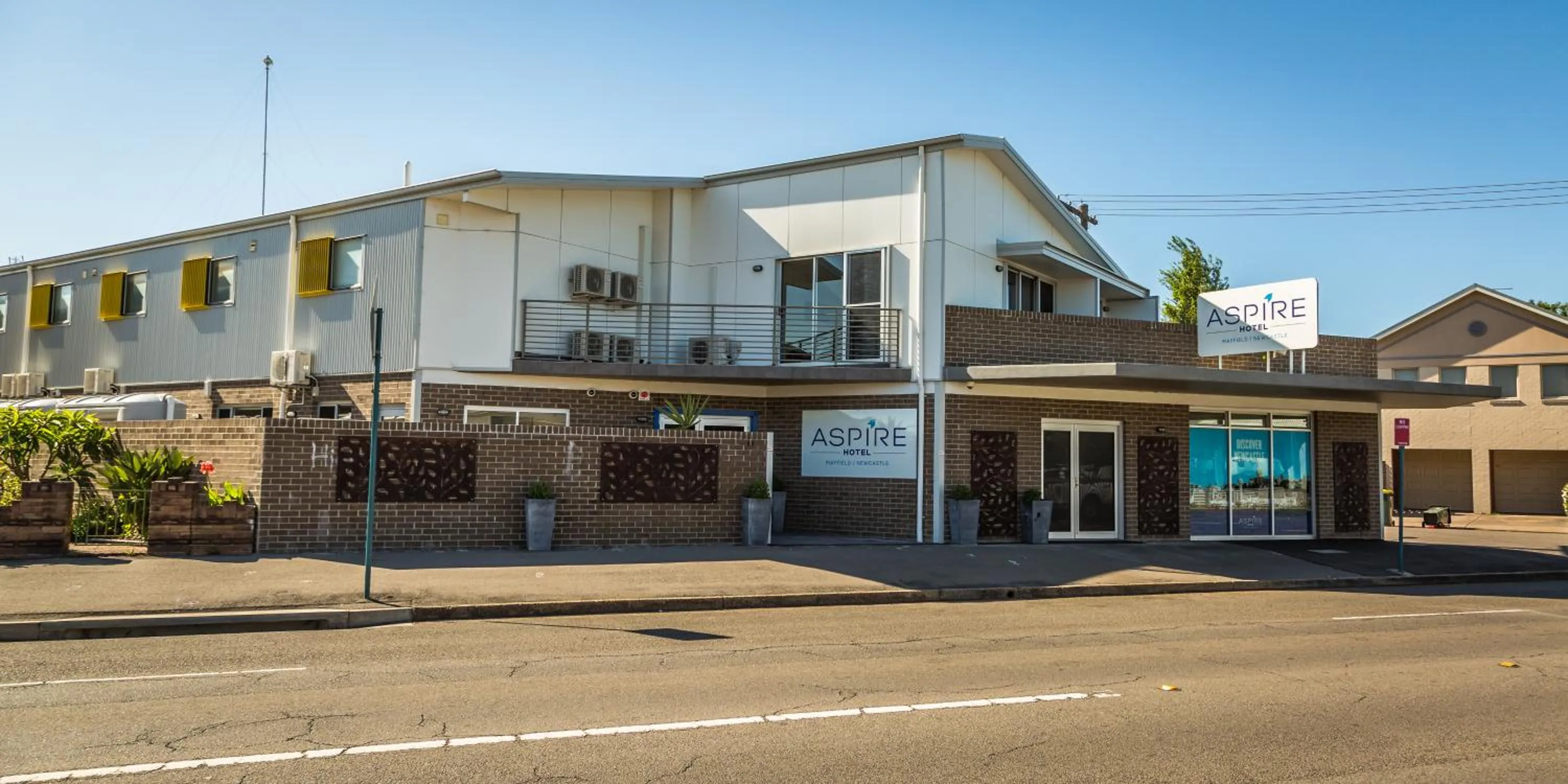Facade/entrance in Aspire Newcastle