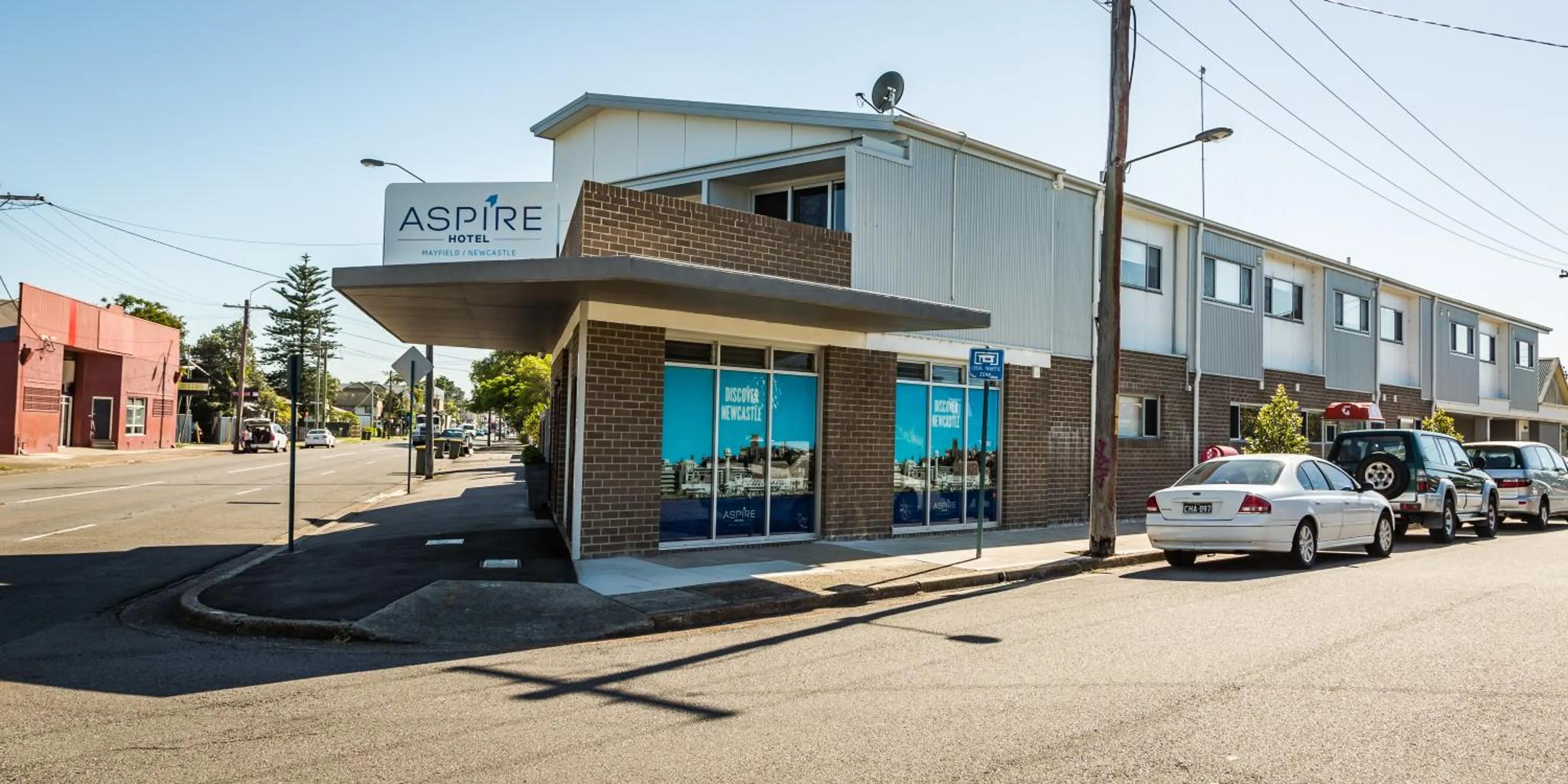 Facade/entrance in Aspire Newcastle