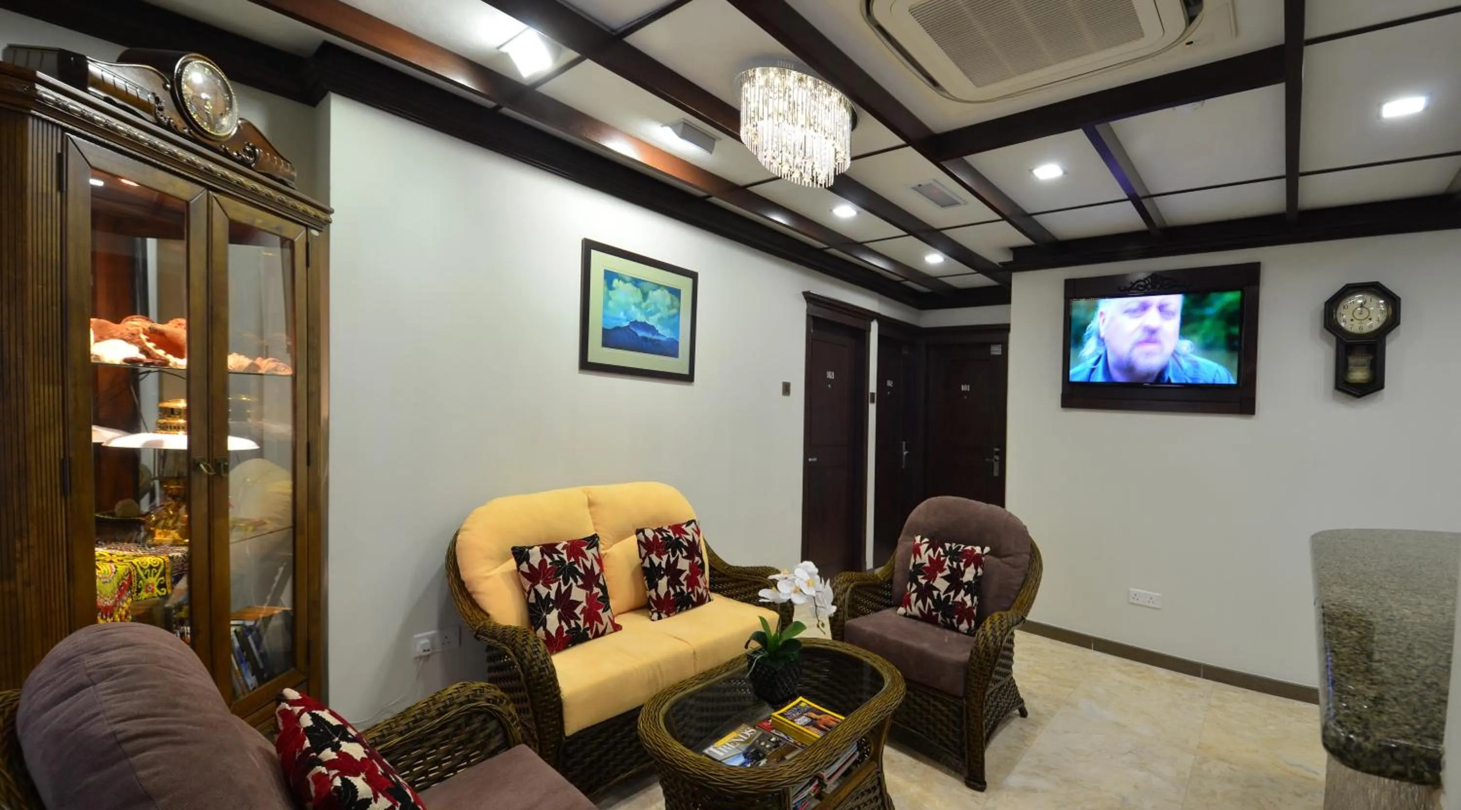 Lobby or reception in Hotel Kooler Inn