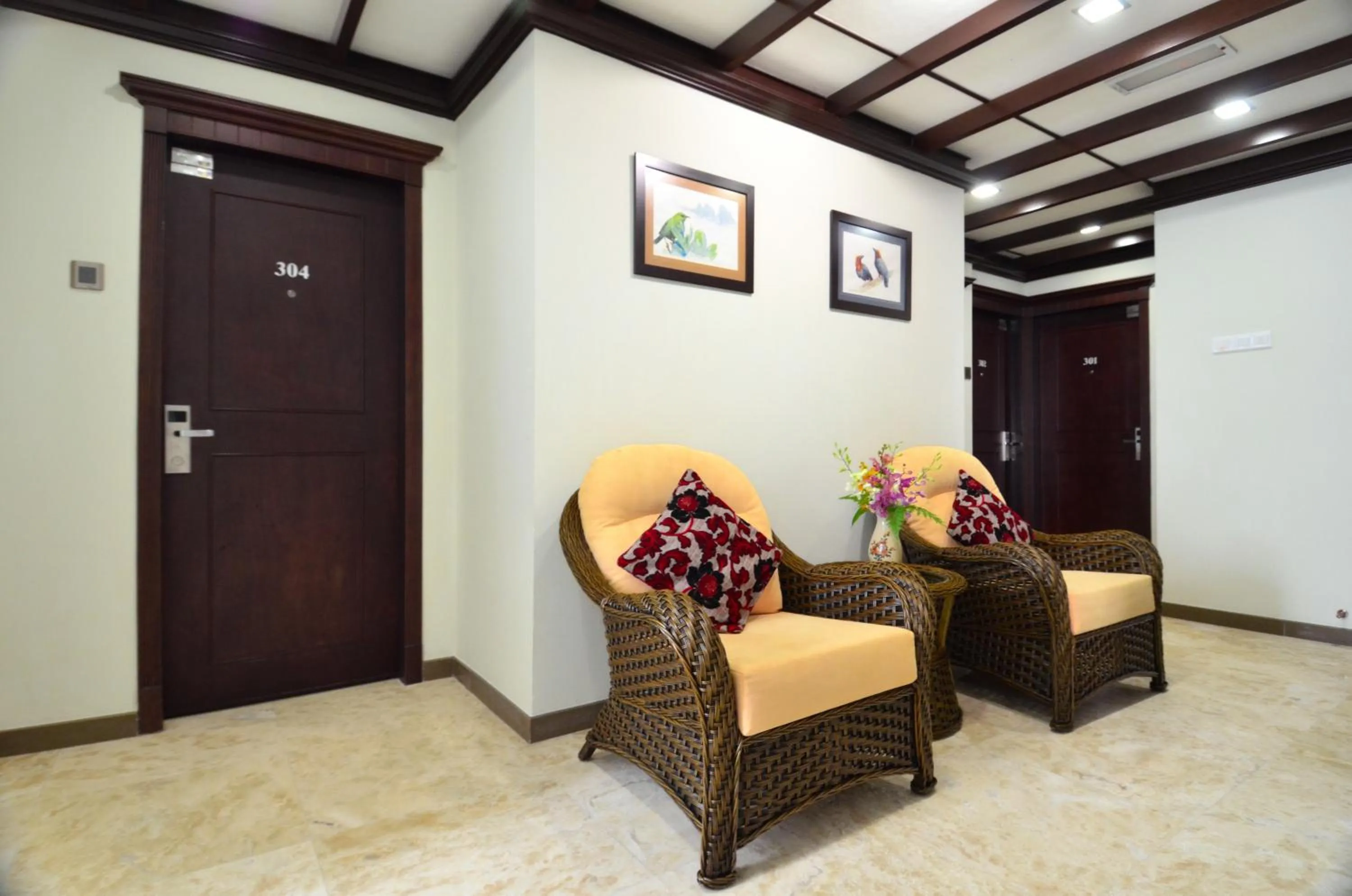 Lobby or reception in Hotel Kooler Inn