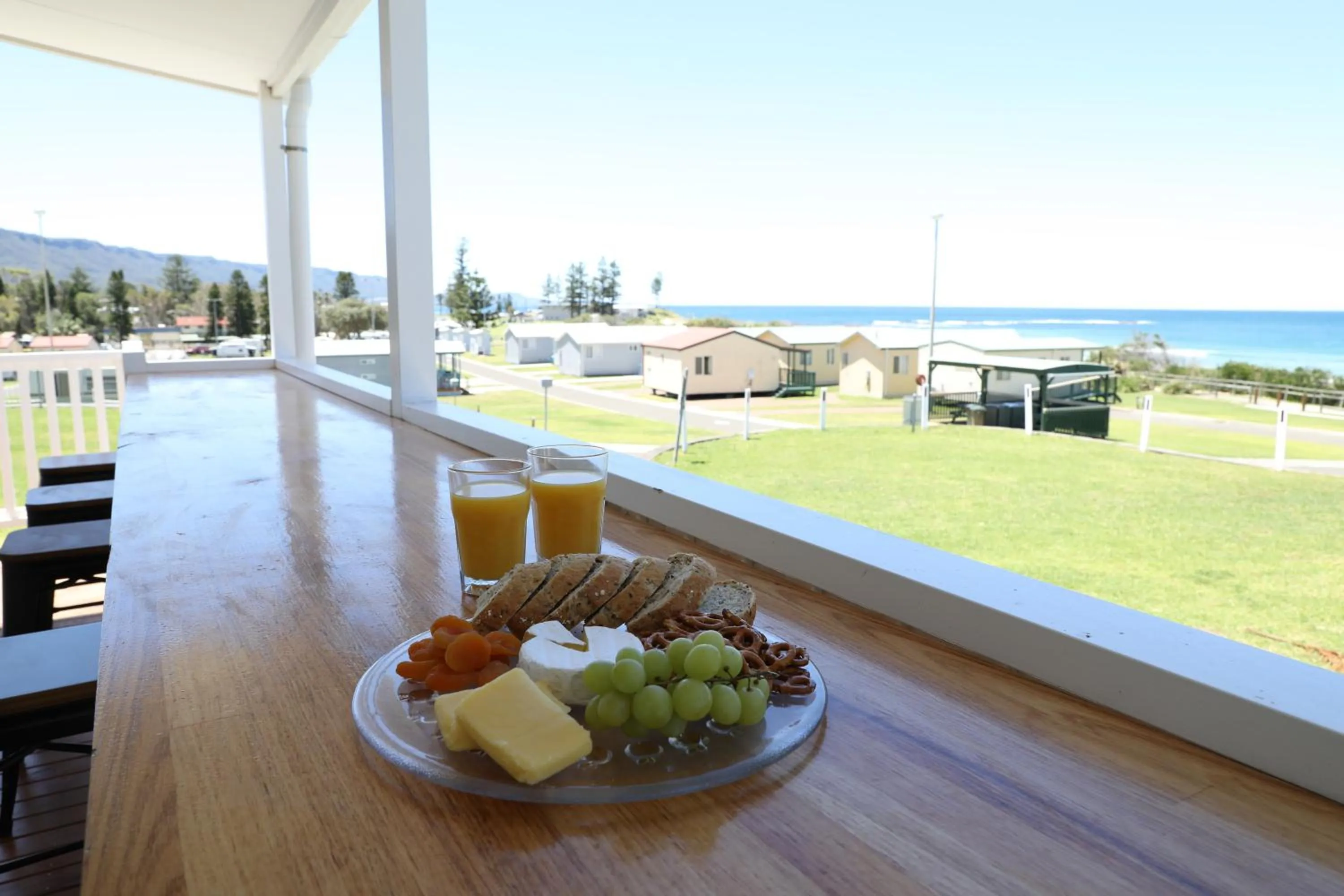 Food and drinks in Bulli Beach Tourist Park