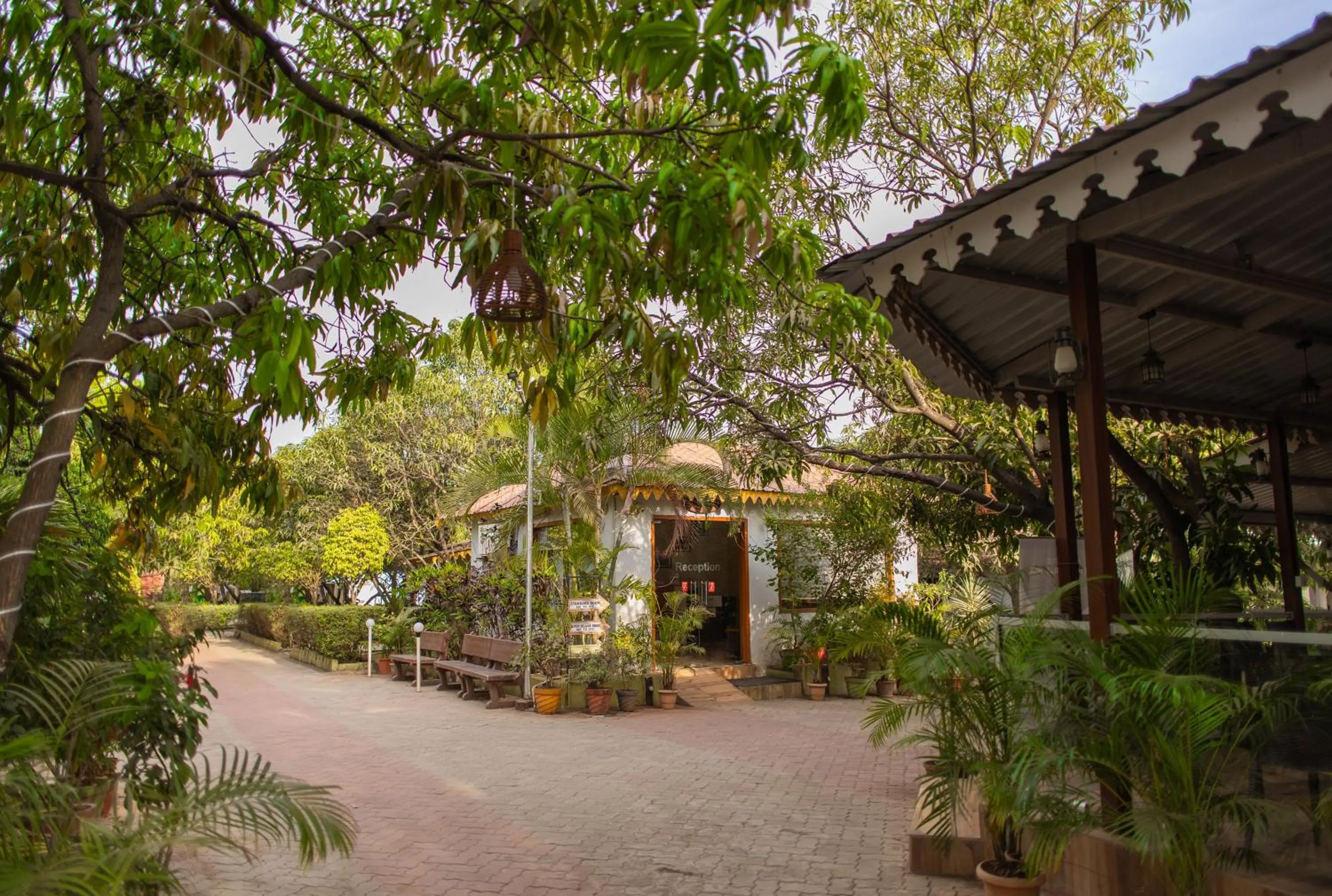 Lobby or reception in Daksh Resort And Amusement Park