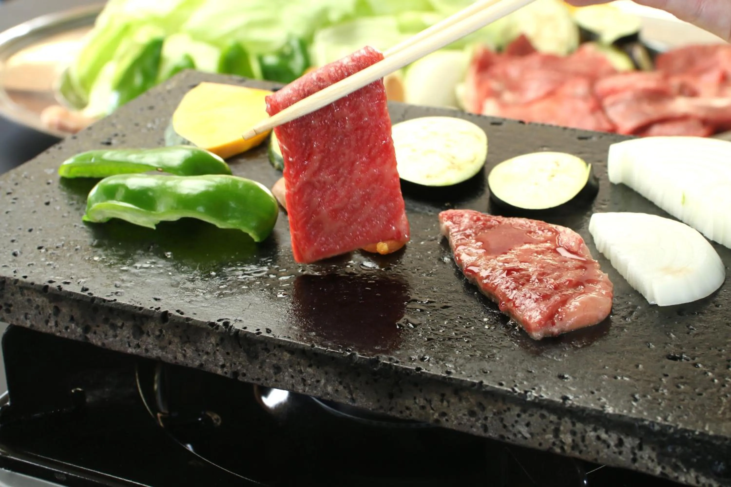 Food close-up in Kannabe Highland Hotel