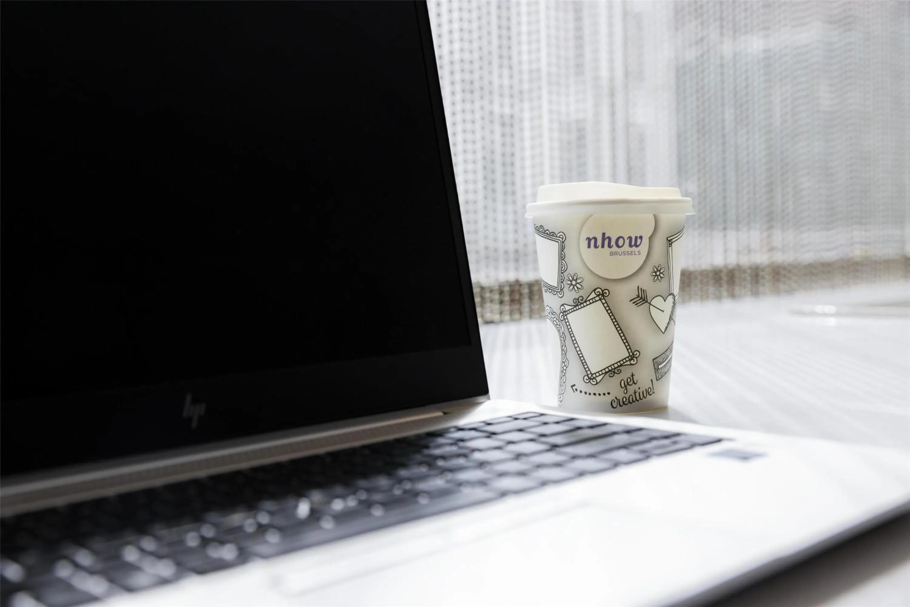 Bedroom in nhow Brussels Bloom