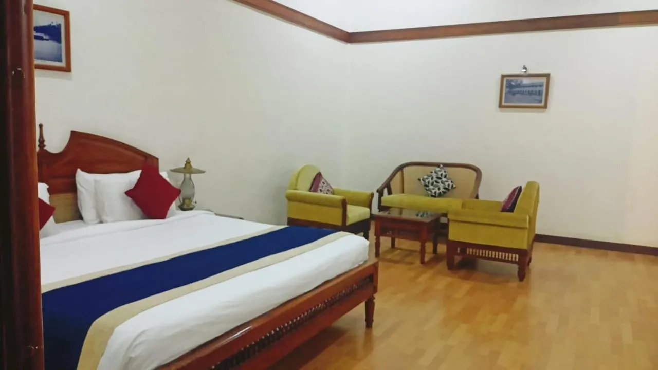 Bed in KTDC Mascot Hotel - A Heritage Living Experience