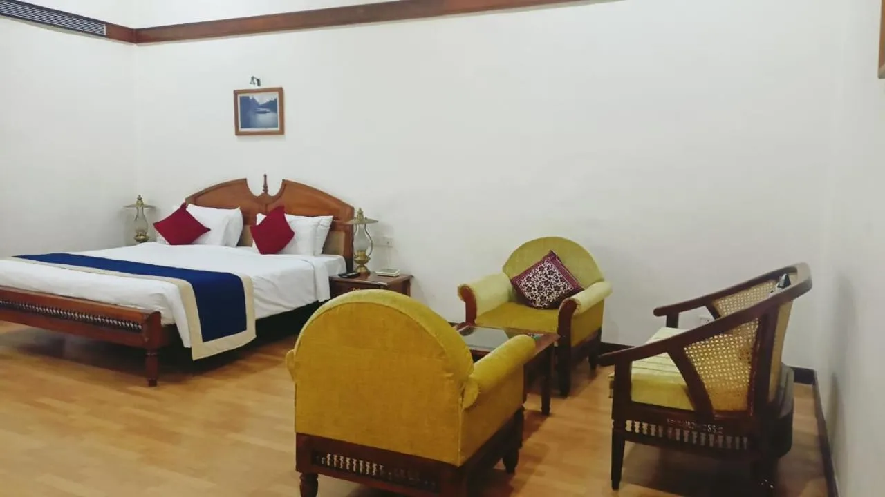 Bed in KTDC Mascot Hotel - A Heritage Living Experience