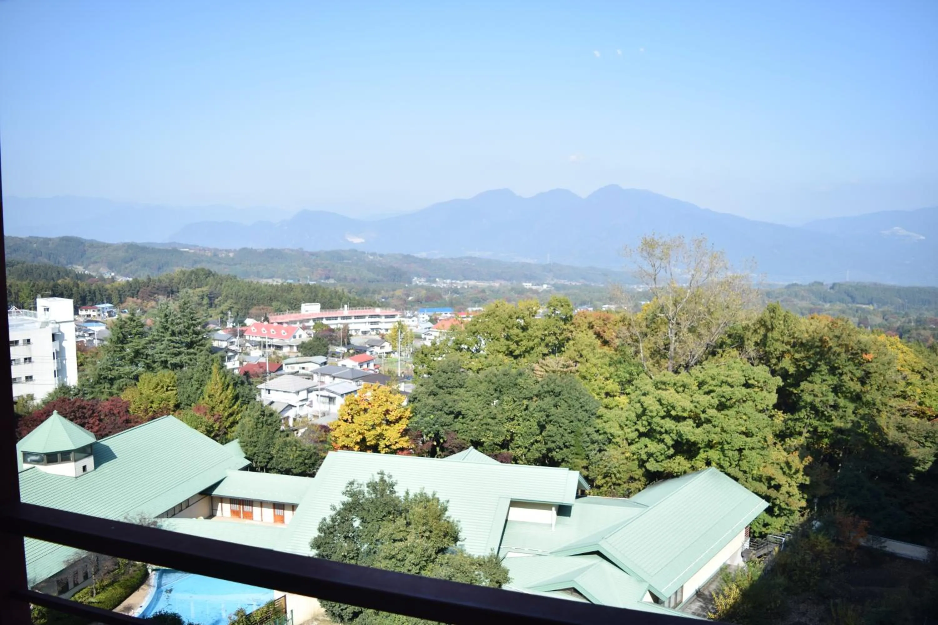 Mountain view in Ryokan Fukuzen
