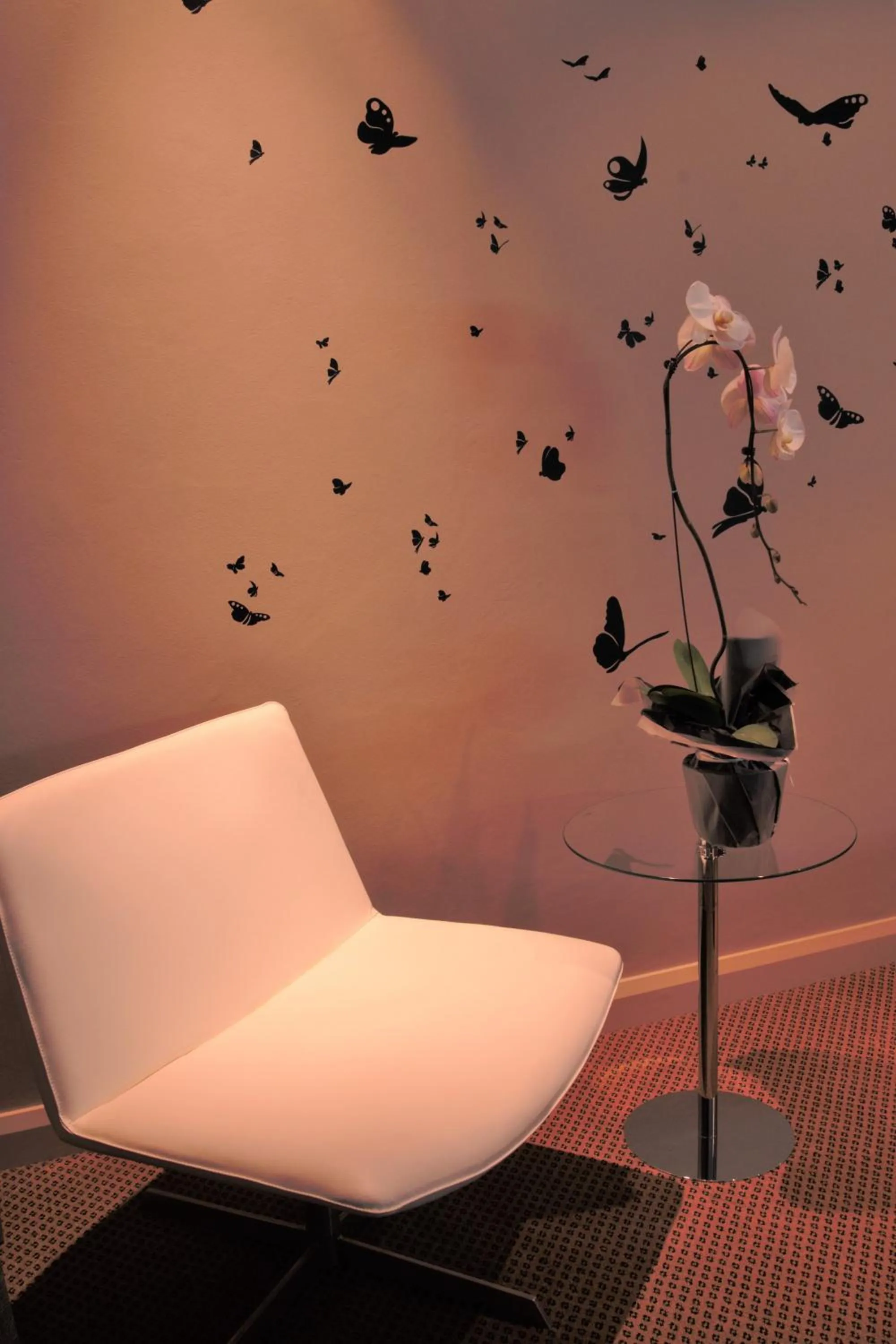 Seating area in Hudson House