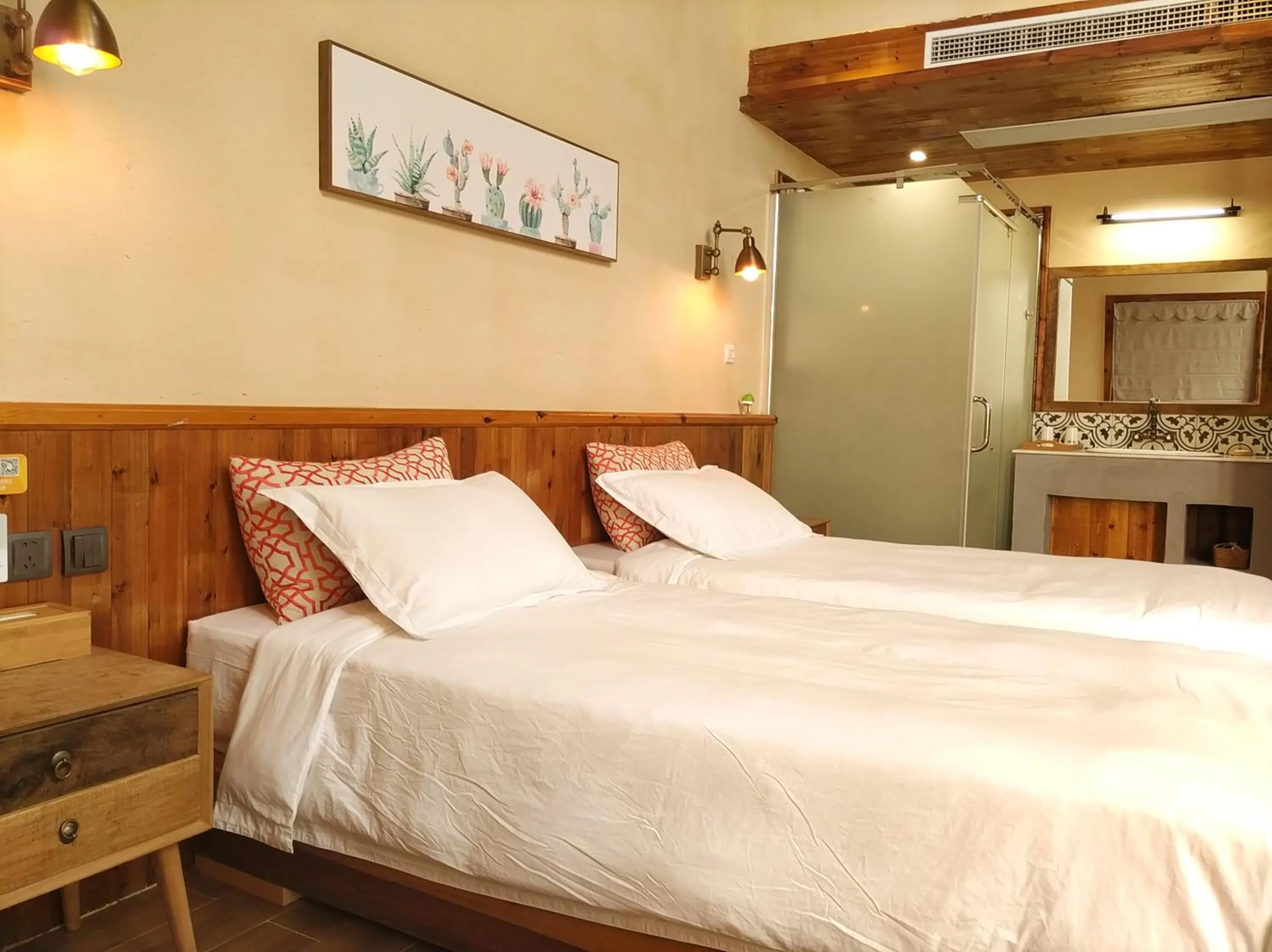 Bed in Youxiake Canal Hotel Hangzhou