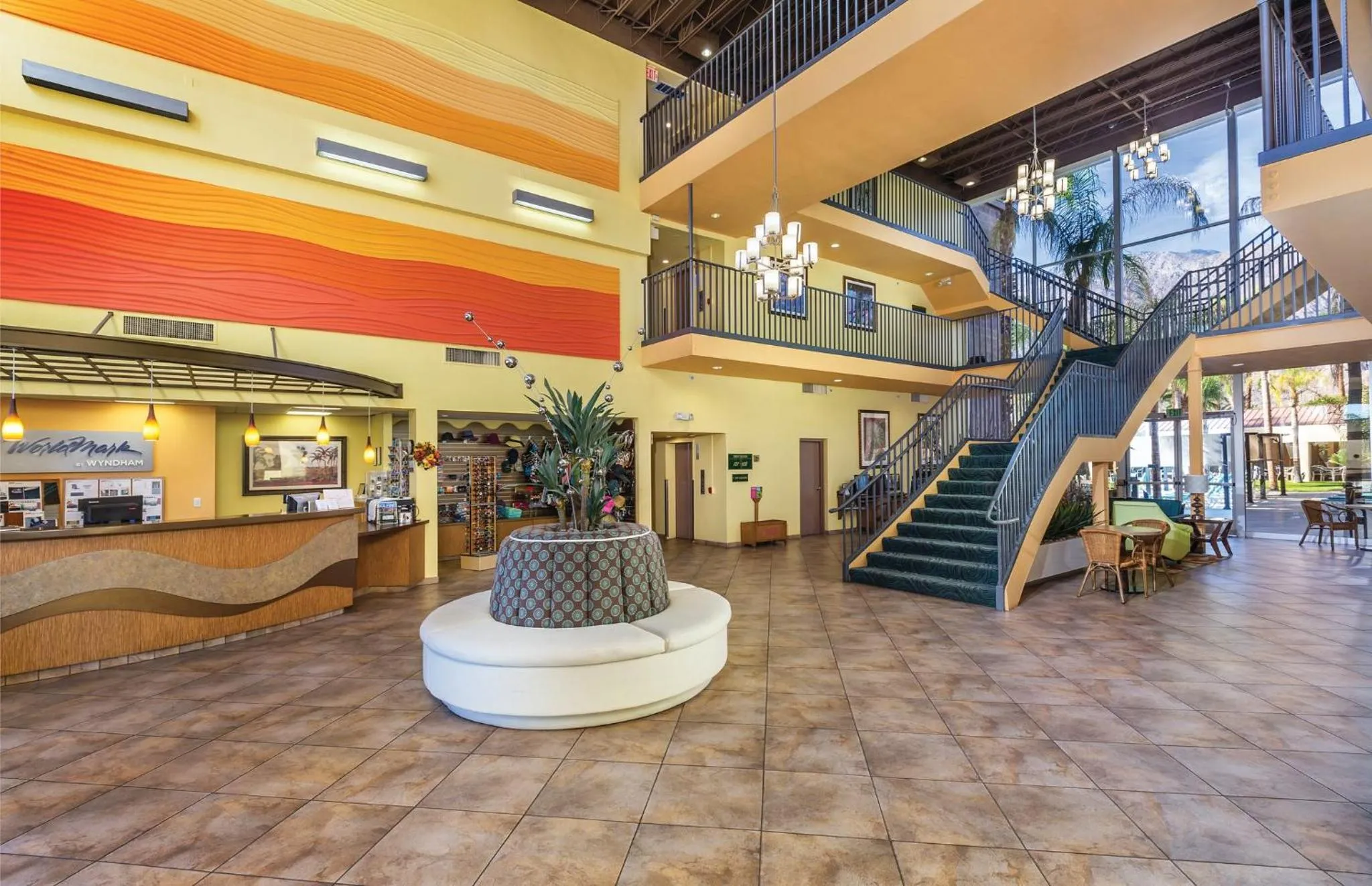 Lobby or reception in WorldMark Palm Springs