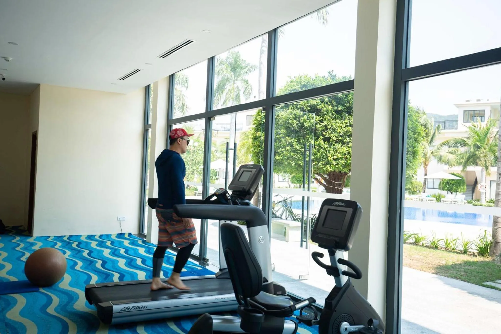 Fitness centre/facilities in Diamond Bay Condotel Resort Nha Trang