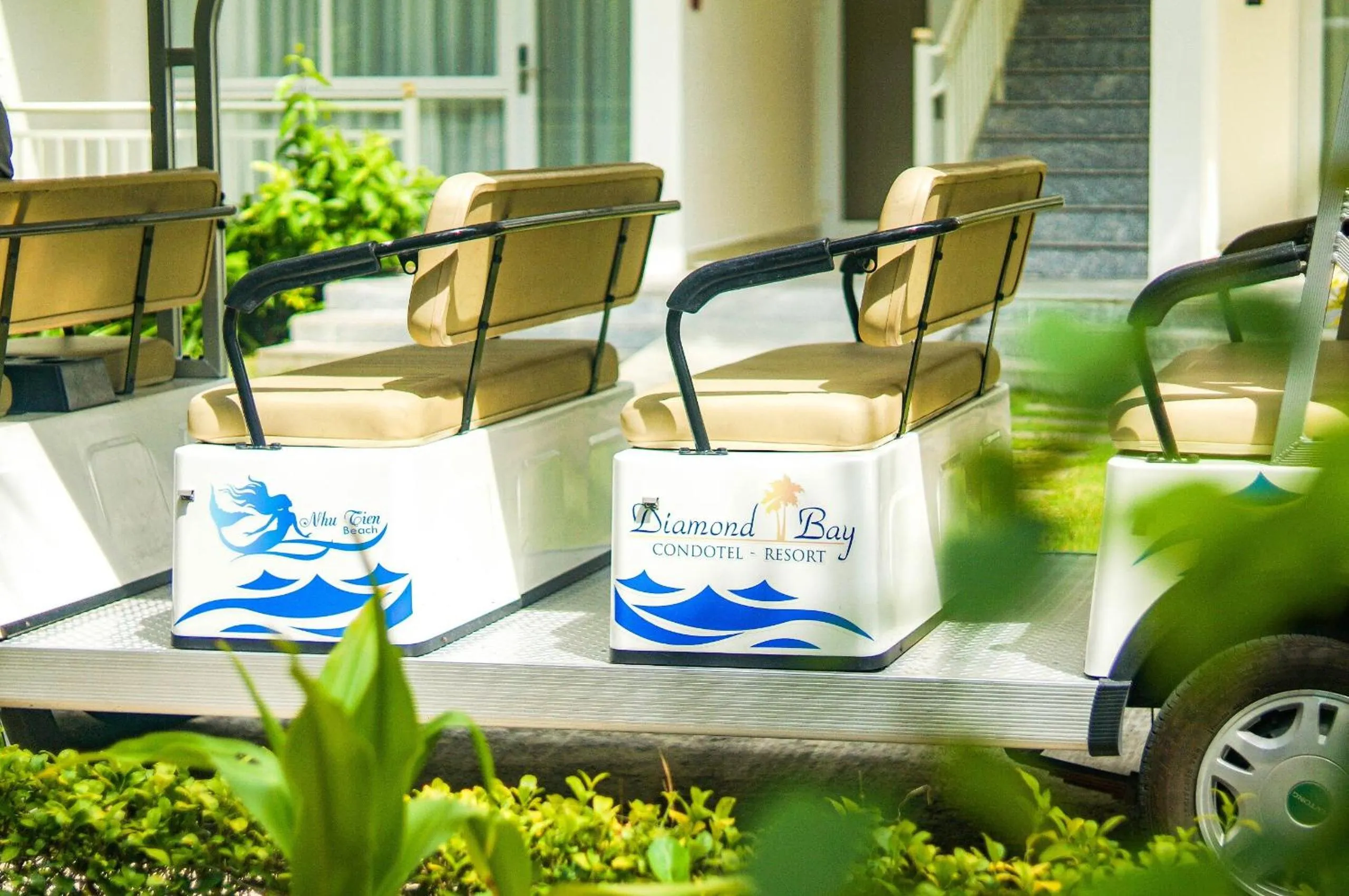 Property building in Diamond Bay Condotel Resort Nha Trang