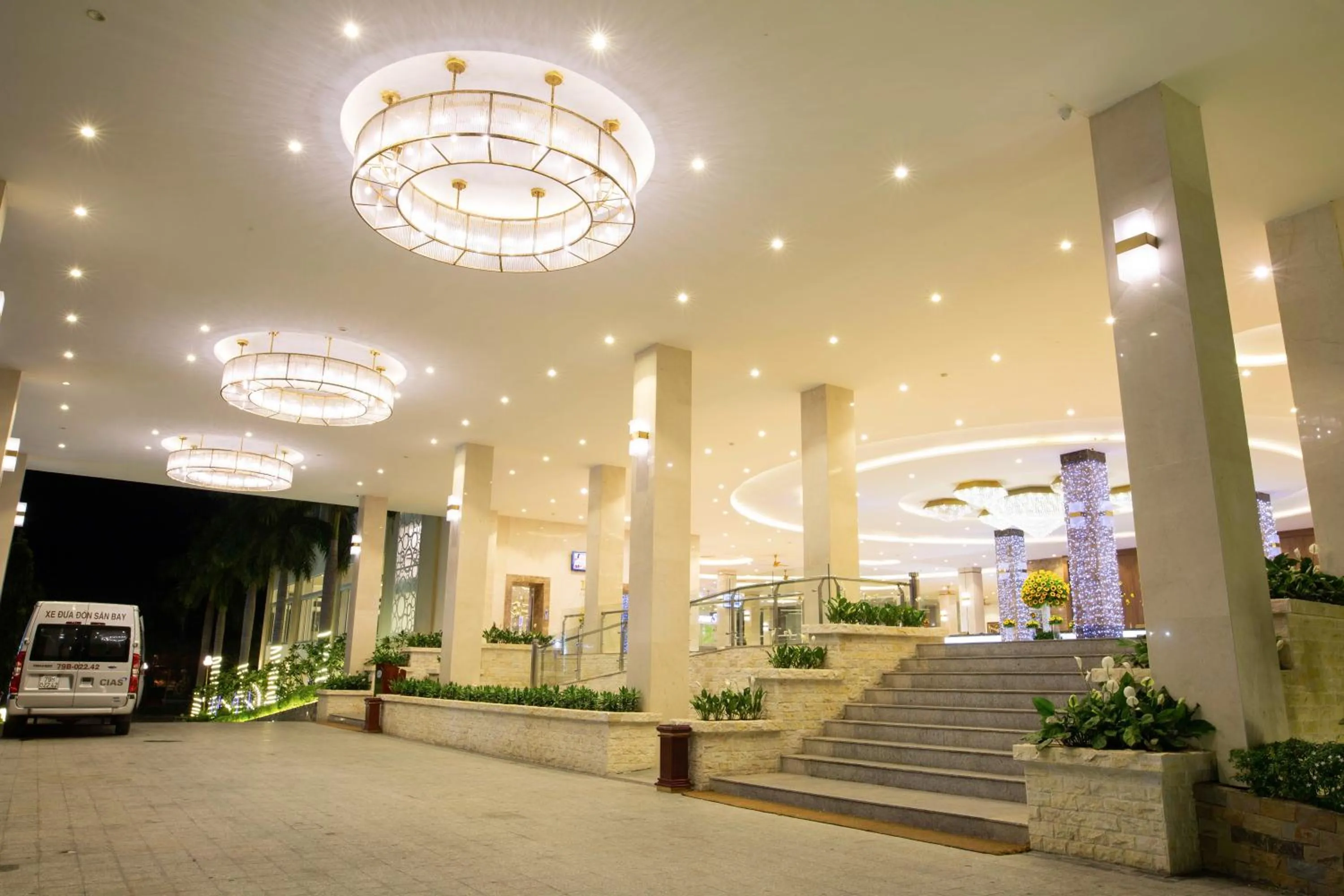 Property building in Diamond Bay Condotel Resort Nha Trang