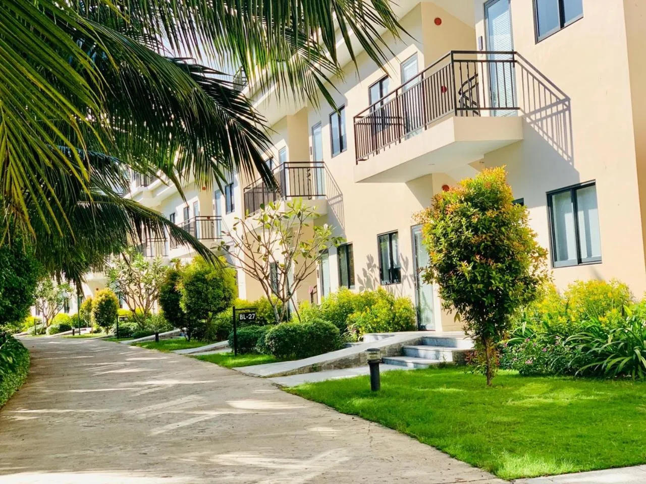 Property building in Diamond Bay Condotel Resort Nha Trang