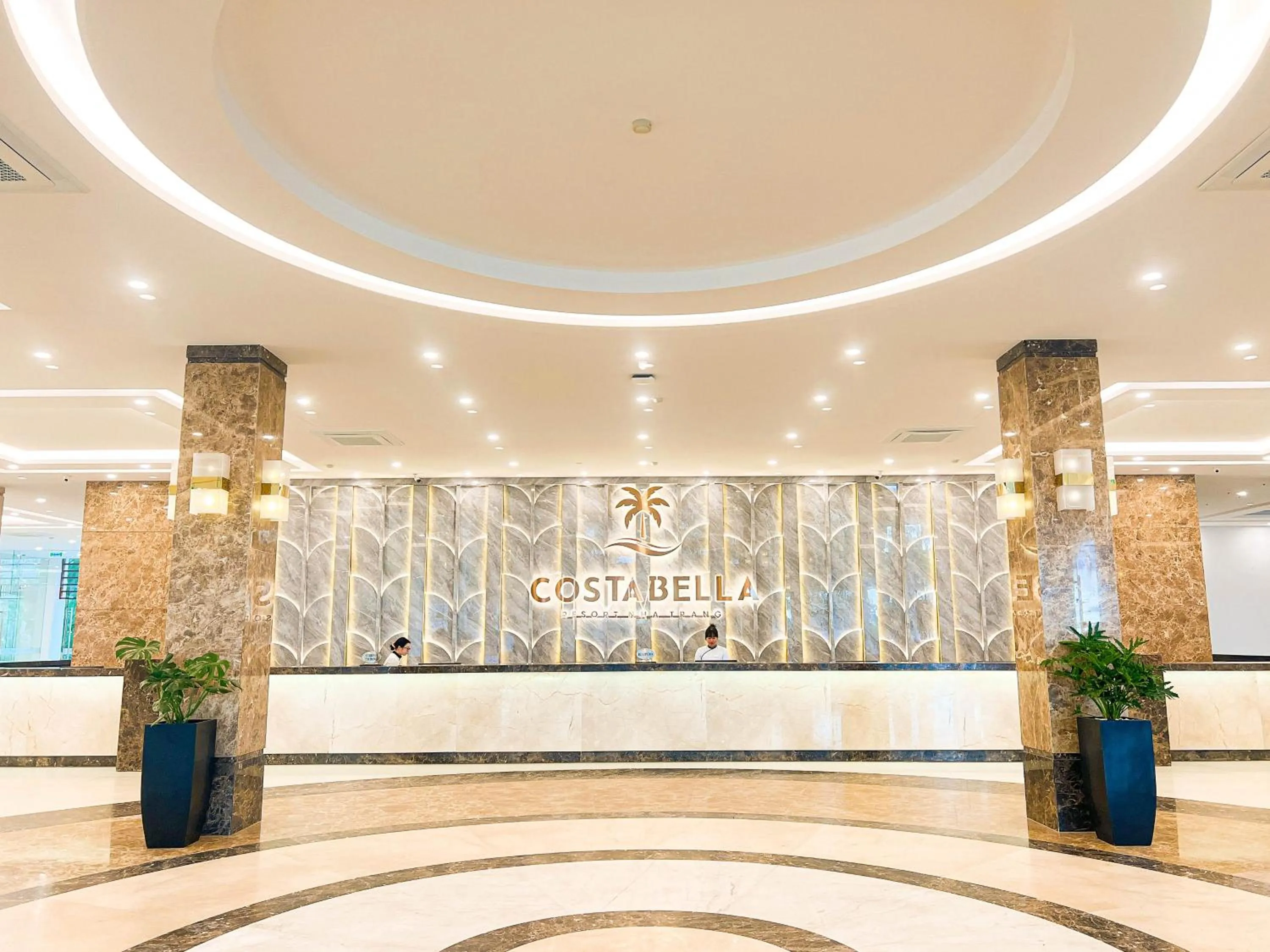 Lobby or reception in CostaBella Resort Nha Trang