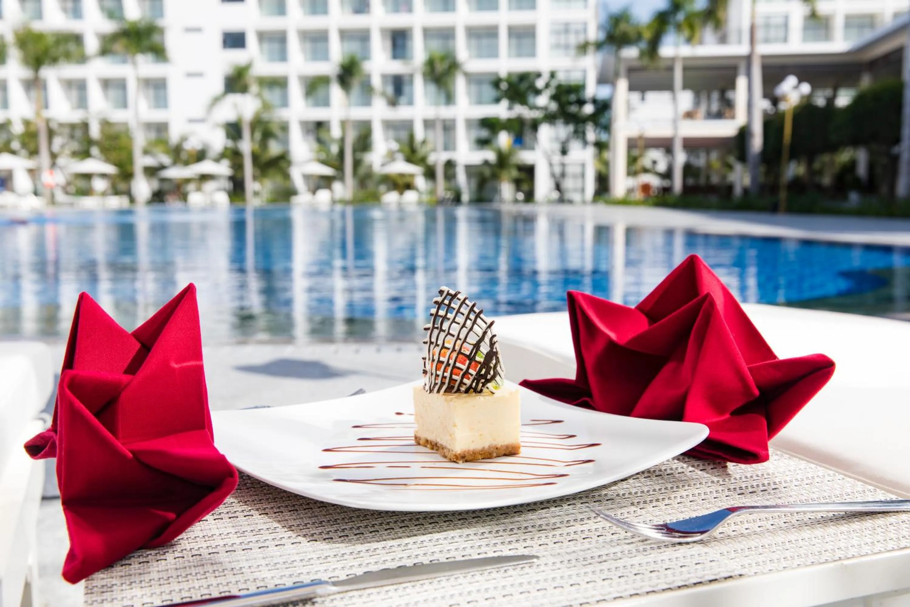 Food close-up in Diamond Bay Condotel Resort Nha Trang
