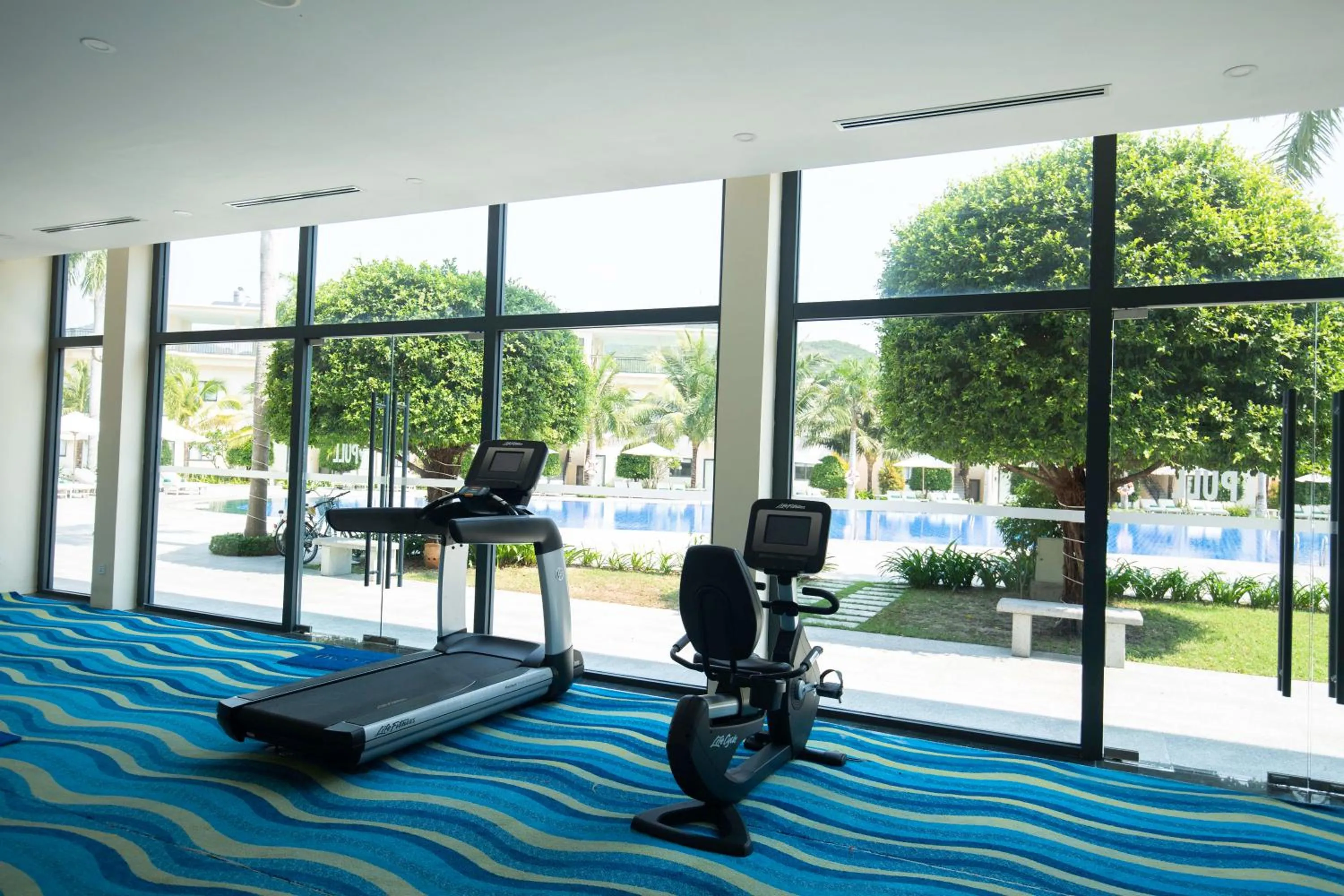 Fitness centre/facilities in Diamond Bay Condotel Resort Nha Trang
