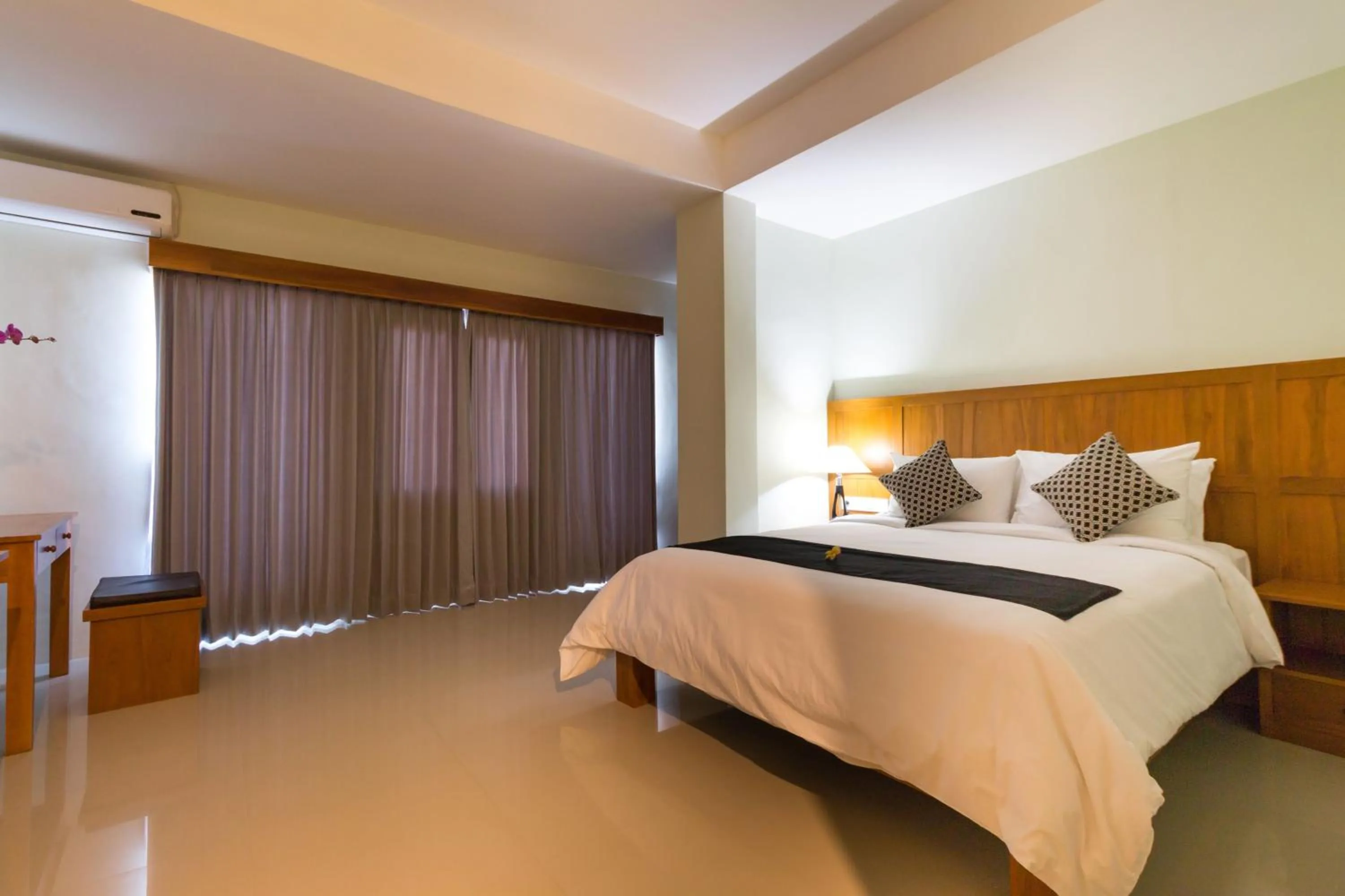 Property building, Bed in AB Hotel Kuta by AGATA