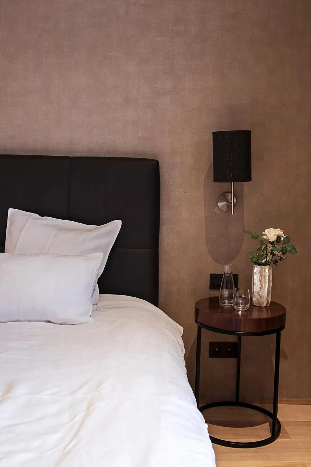 Bedroom, Bed in Hotel Groenendaal