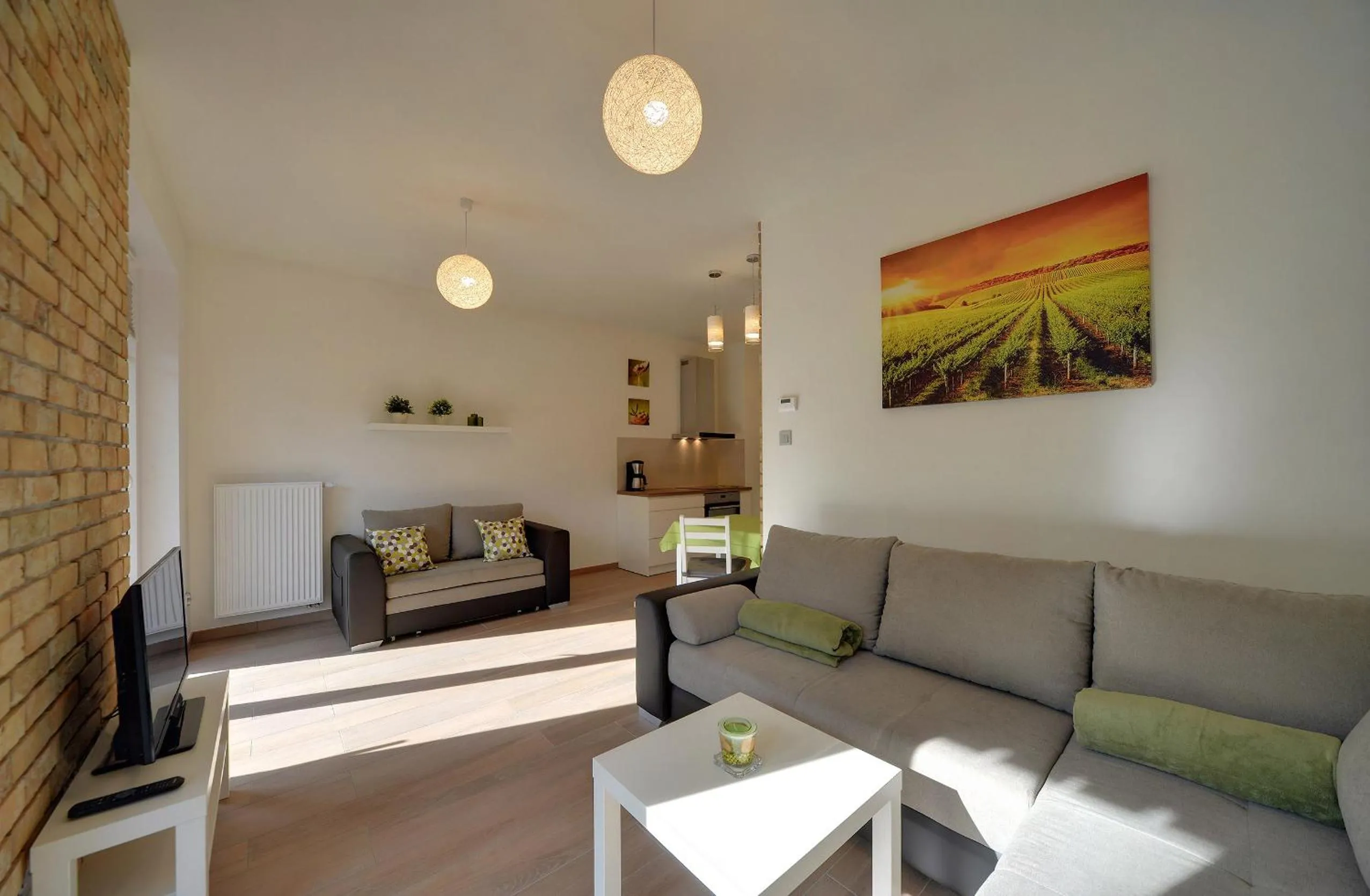 Living room in Apartament Wille Parkowe